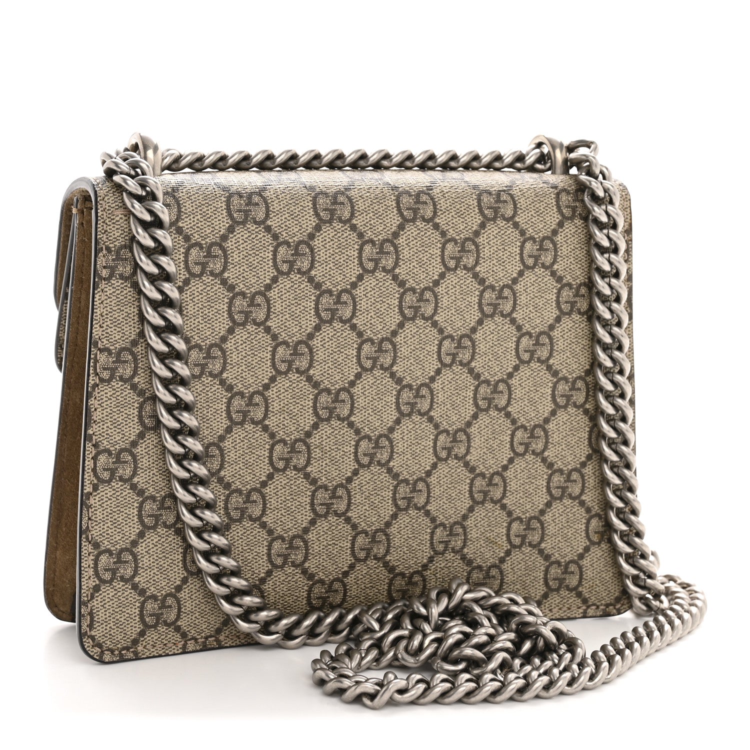 GG Supreme Monogram Mini Dionysus Shoulder Bag Taupe