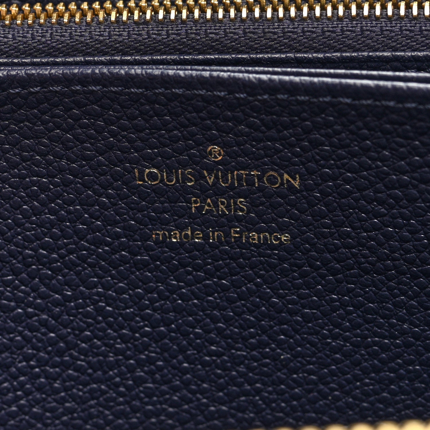Empreinte Zippy Wallet Marine Rouge