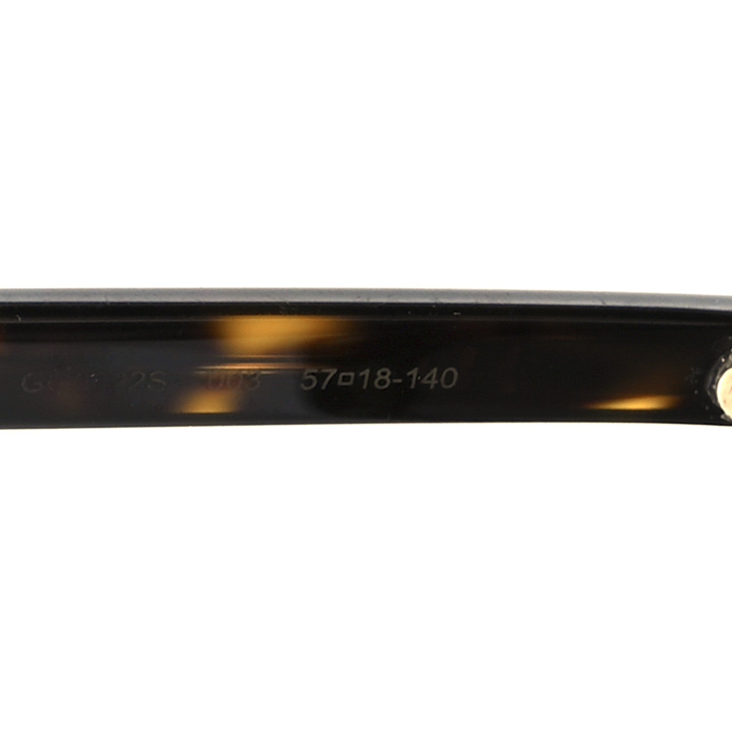 Acetate GG Sunglasses GG0022S Havana