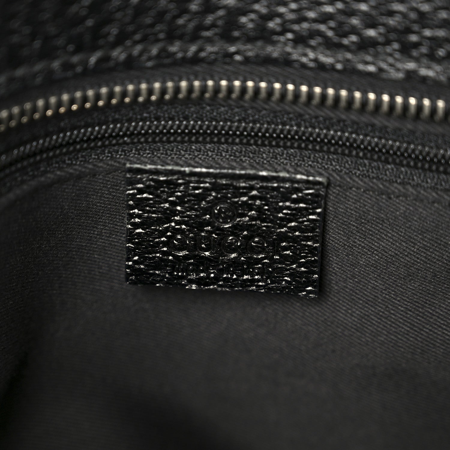 Monogram Shoulder Bag Black