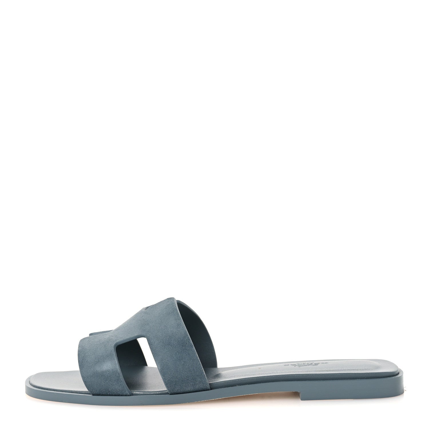 Suede Goatskin Oran Sandals 39 Bleu Tonnerre 39 Bleu Tonnerre