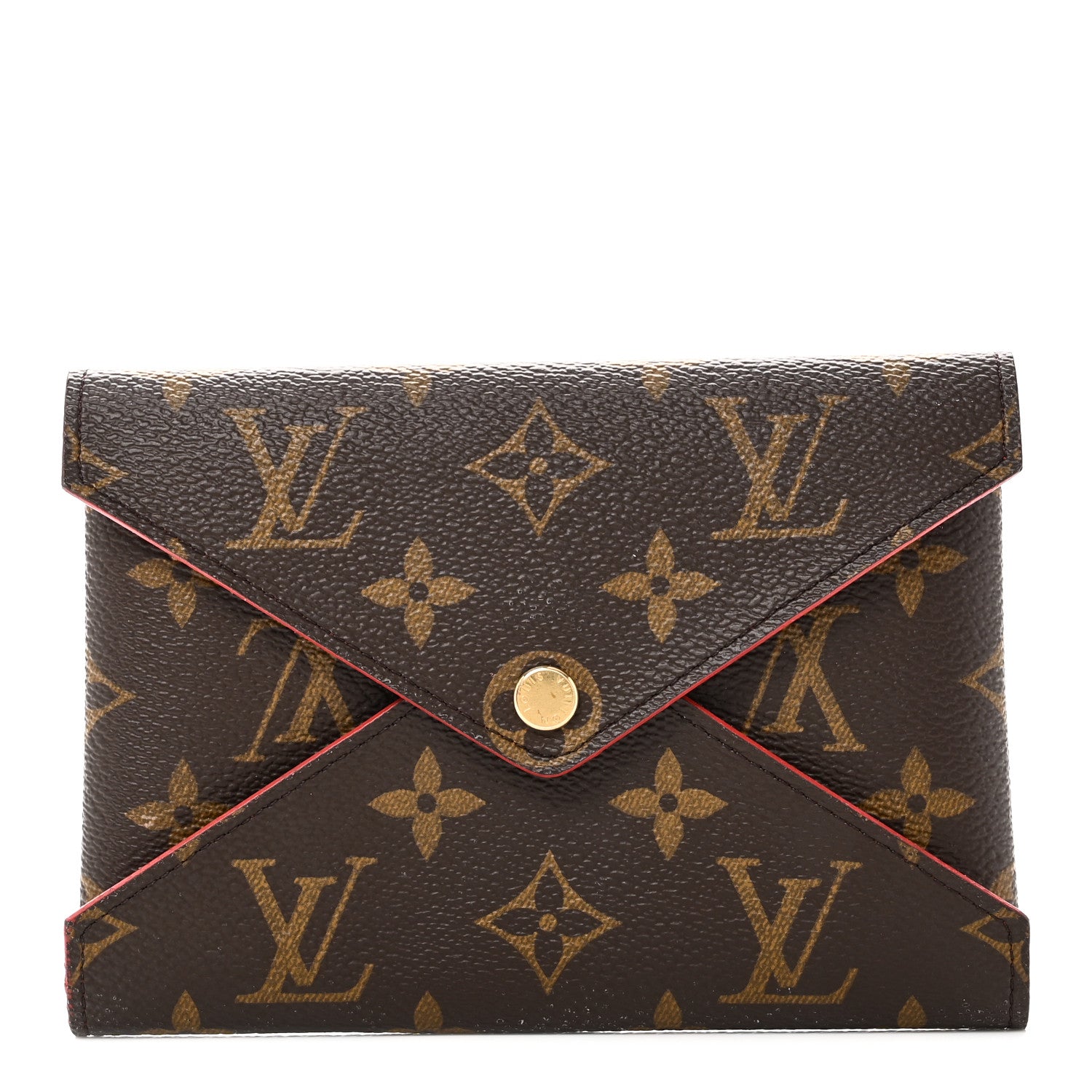 Monogram Medium Kirigami Pochette Insert Coquelicot