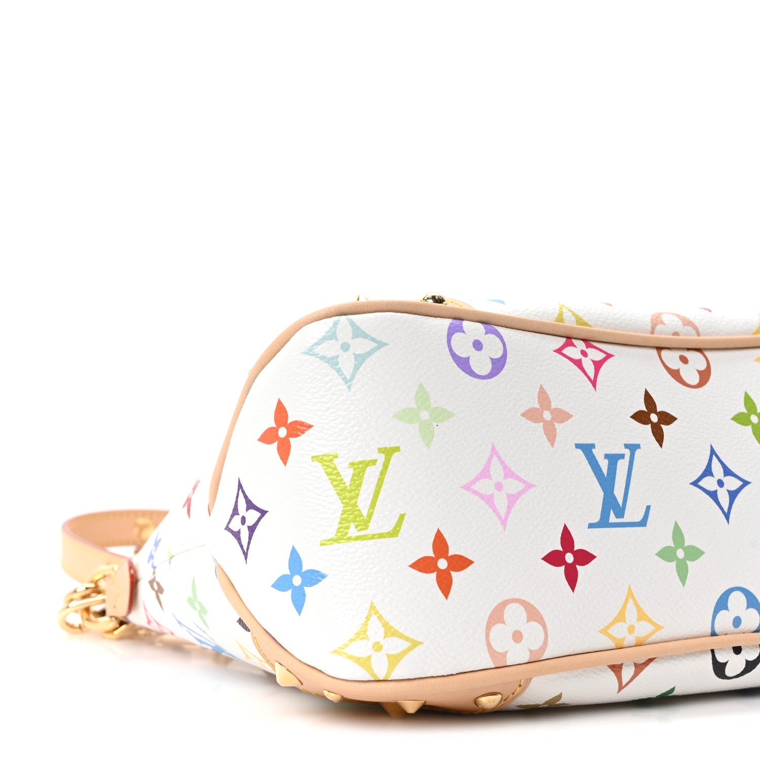 LV X TM Monogram Multicolor Boulogne NM PM White