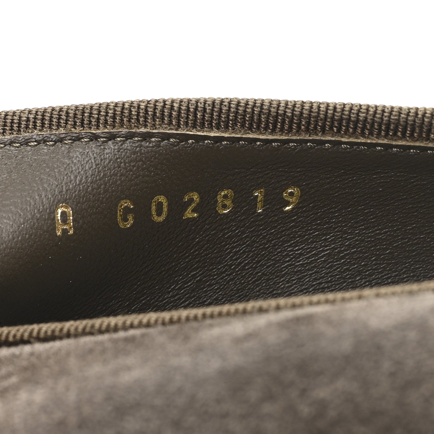 Suede Cap Toe CC Ballerina Flats 37 Grey Green
