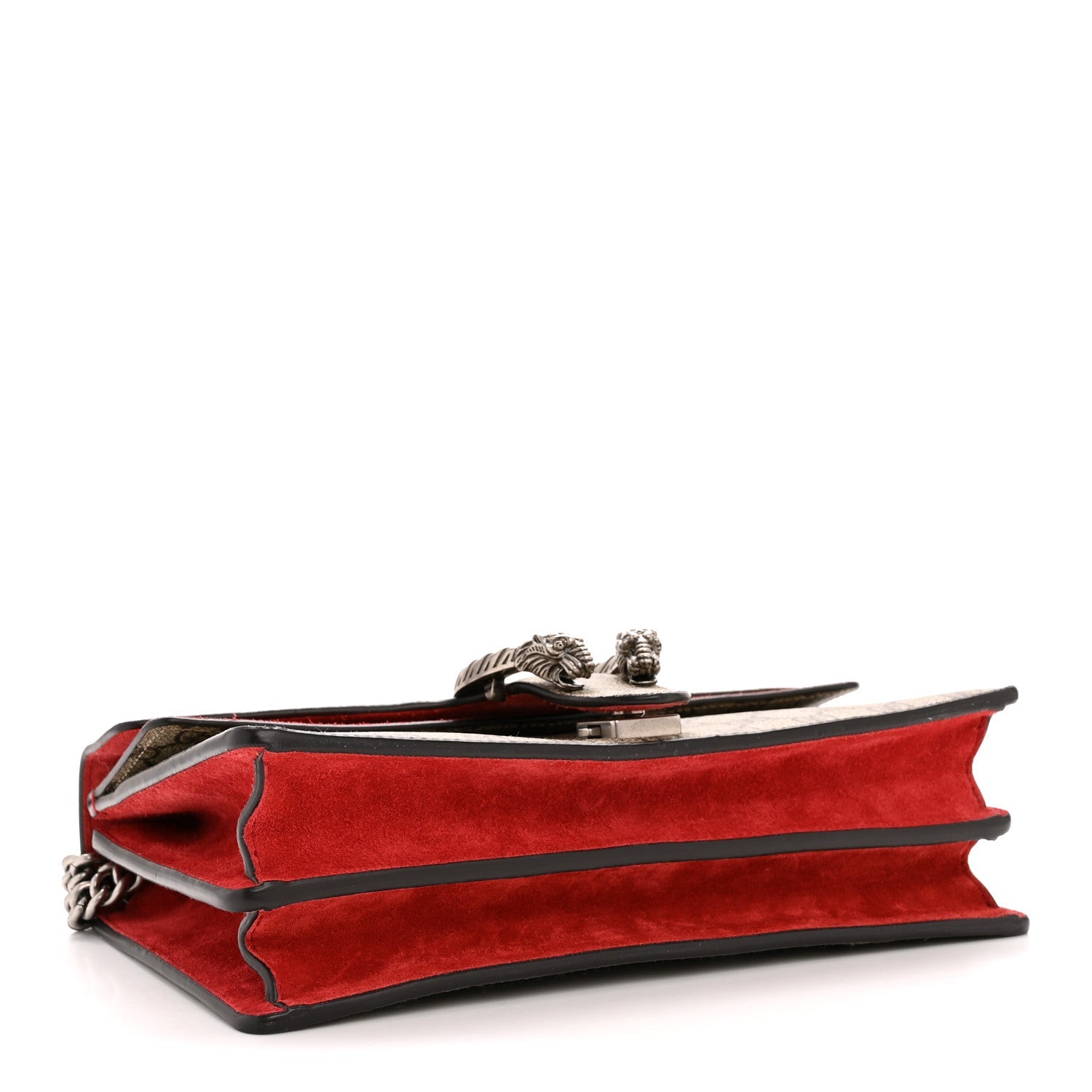 GG Supreme Monogram Small Dionysus Shoulder Bag Red