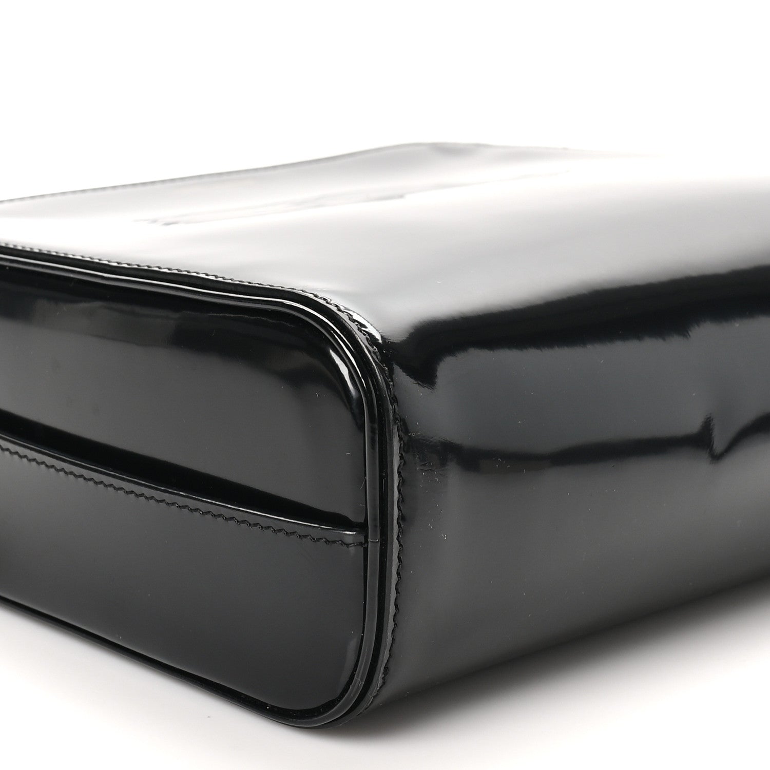Brushed Calfskin Anais Shoulder Bag Black