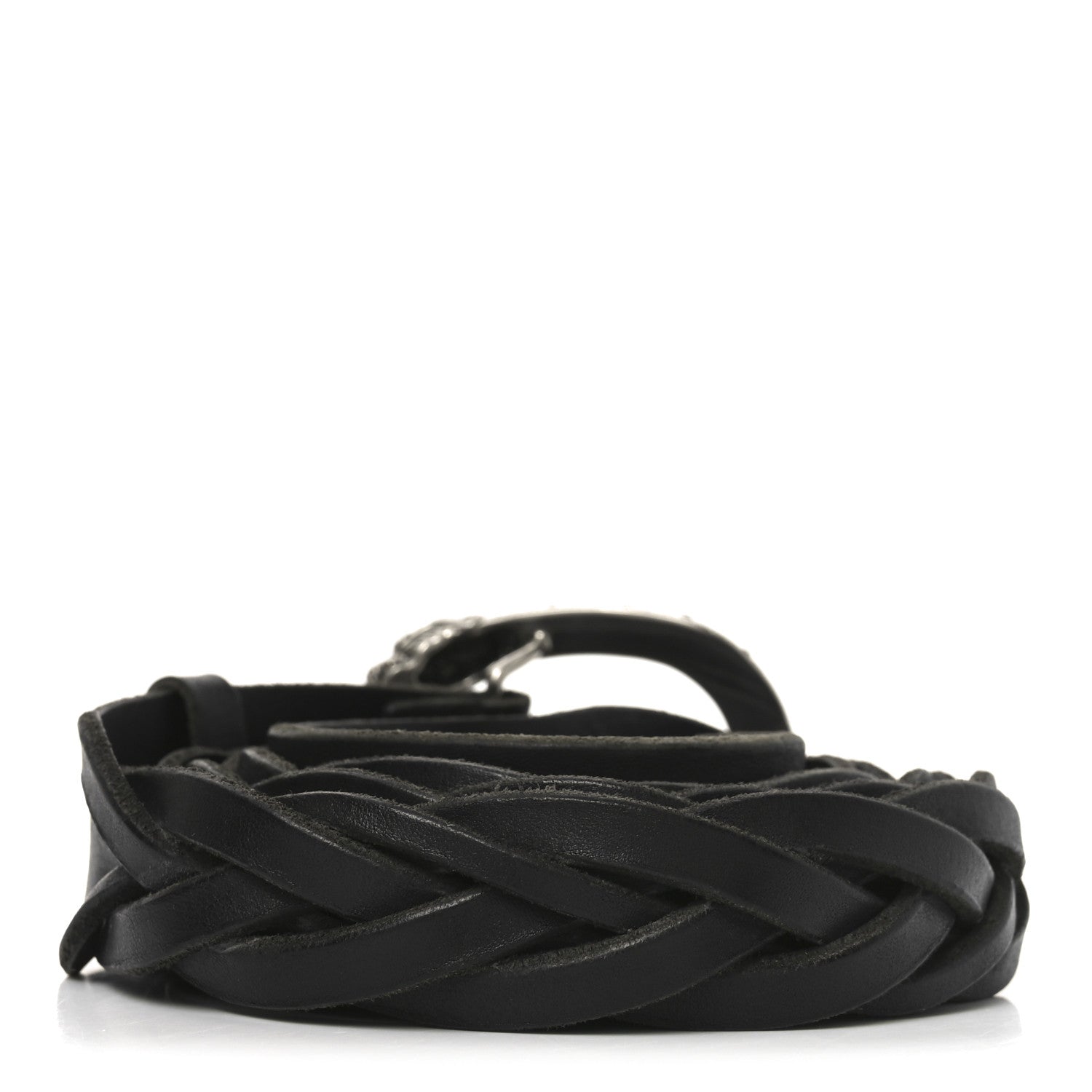 Calfskin Braided Dionysus Belt 115 46 Black