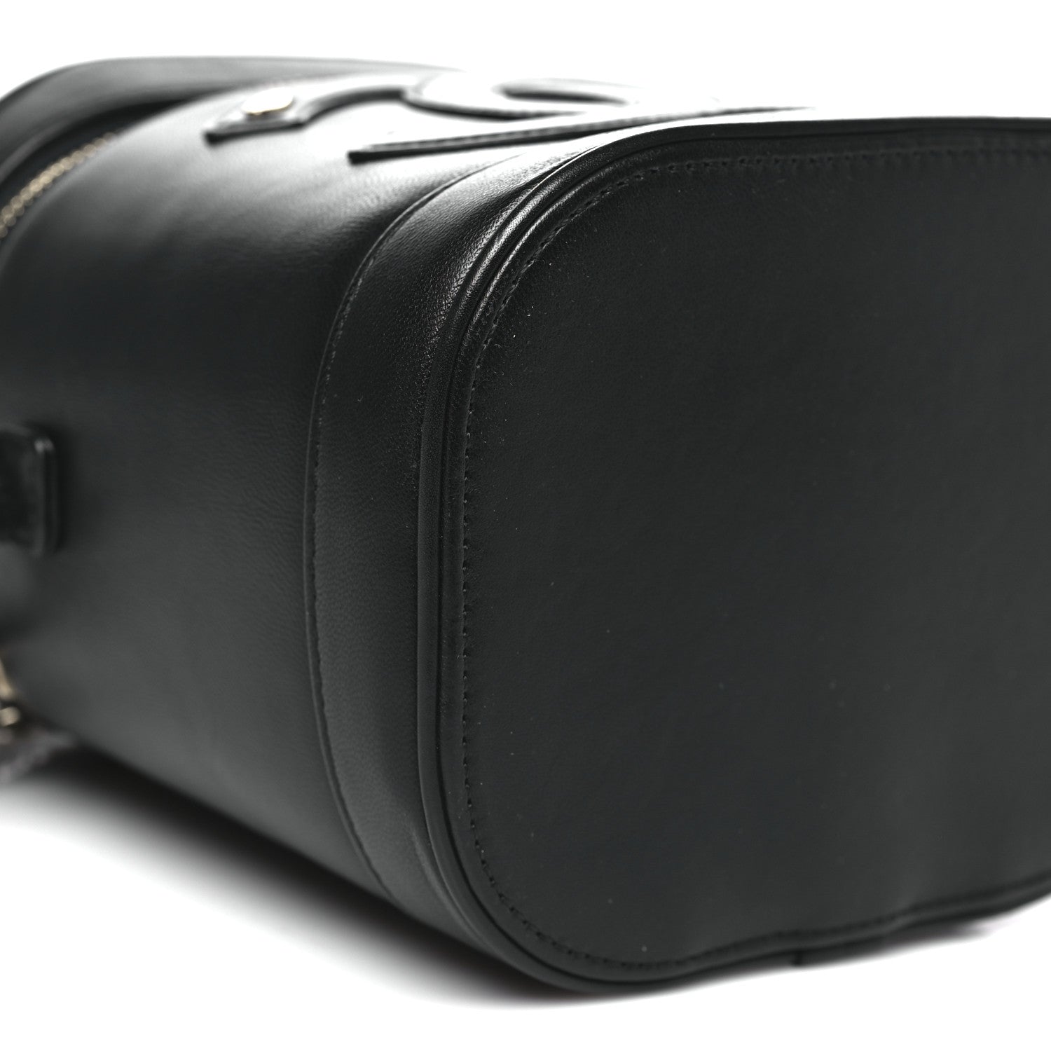 Lambskin Timeless Vanity Cosmetic Case Black