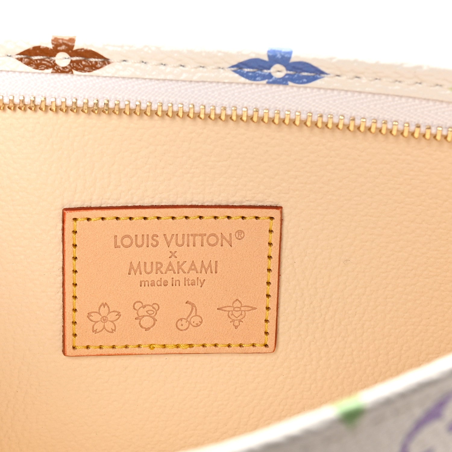 LV X TM Monogram Multicolor Toiletry Pouch 19 White