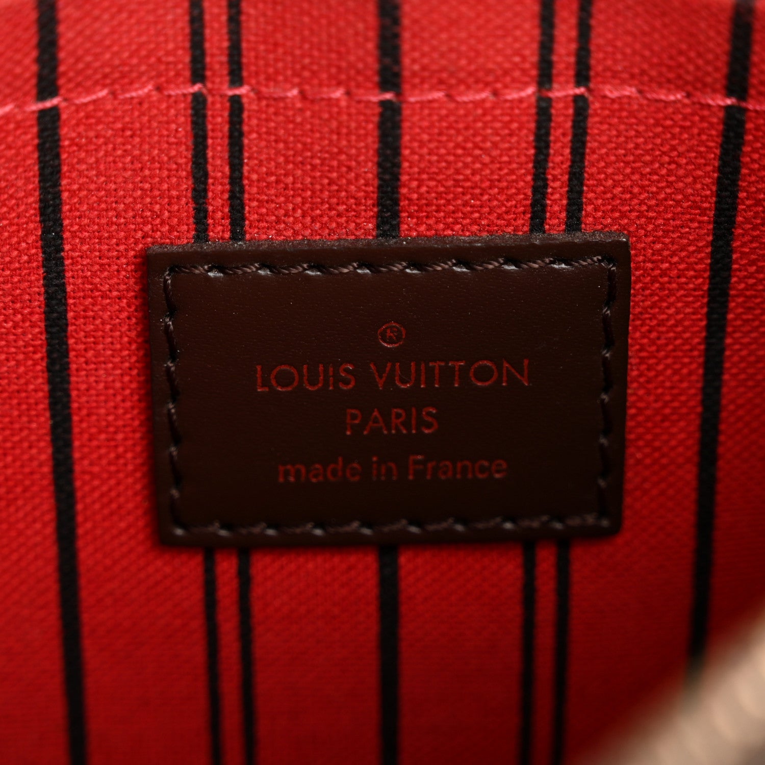 Damier Ebene Neverfull PM Pochette