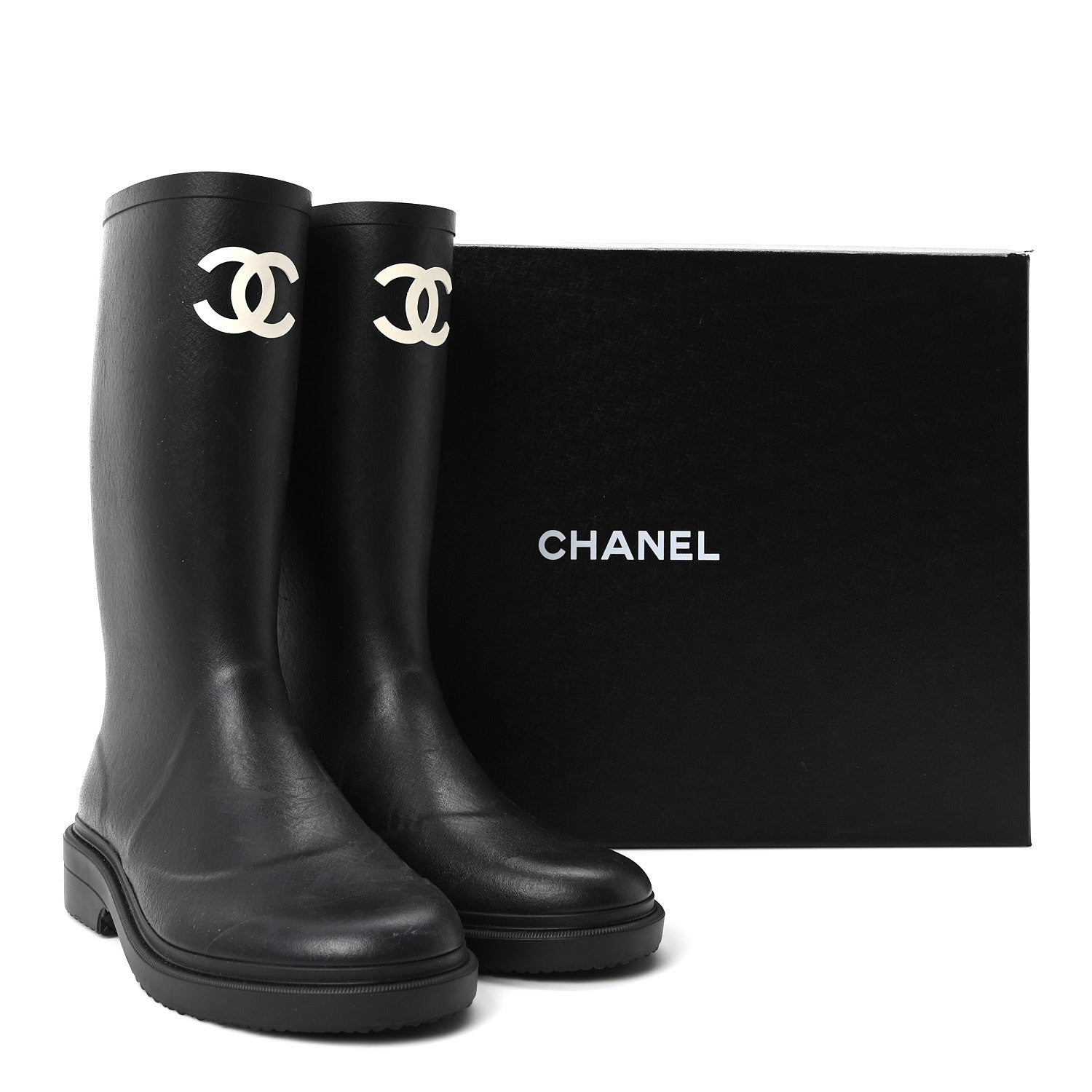 Caoutchouk CC High Boots 40 Black