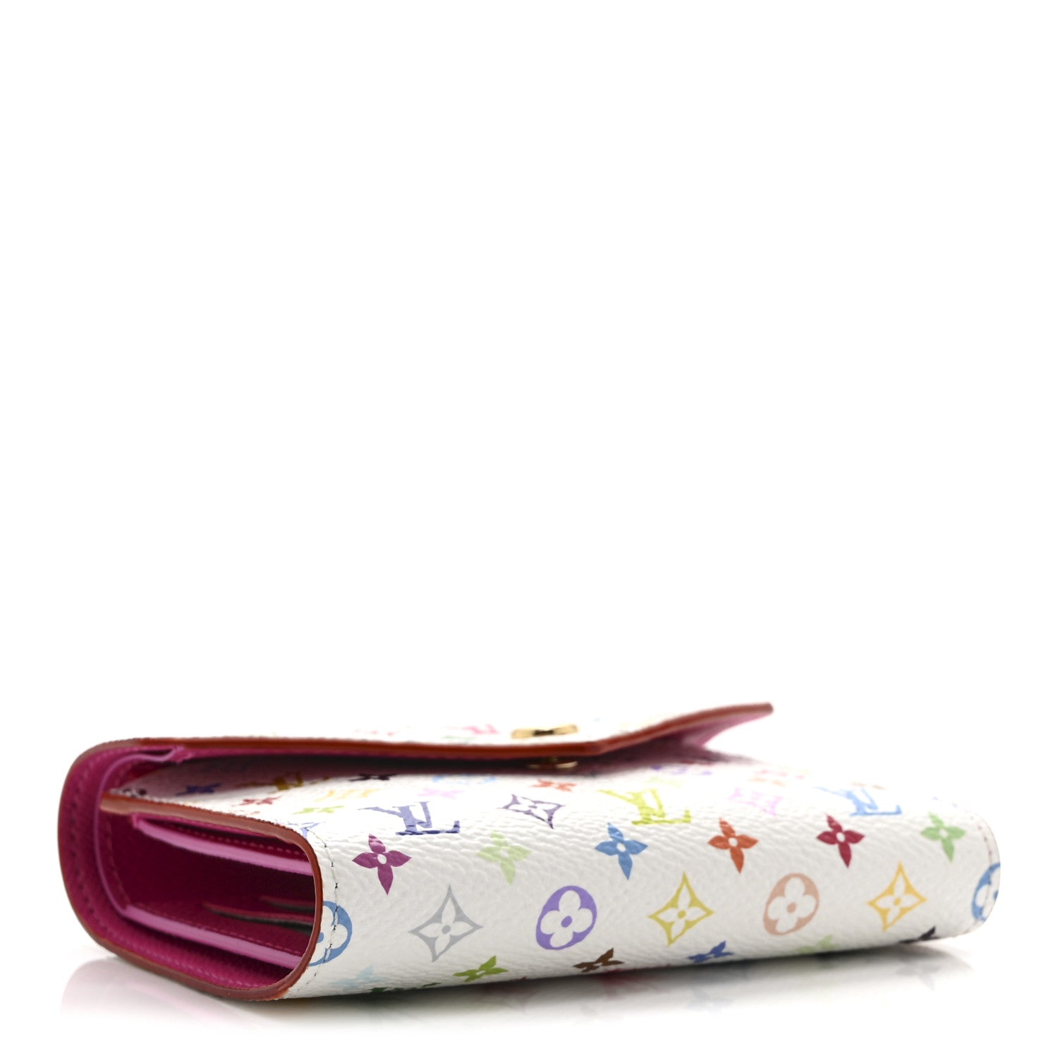 LV x TM Monogram Multicolor Victorine Wallet White