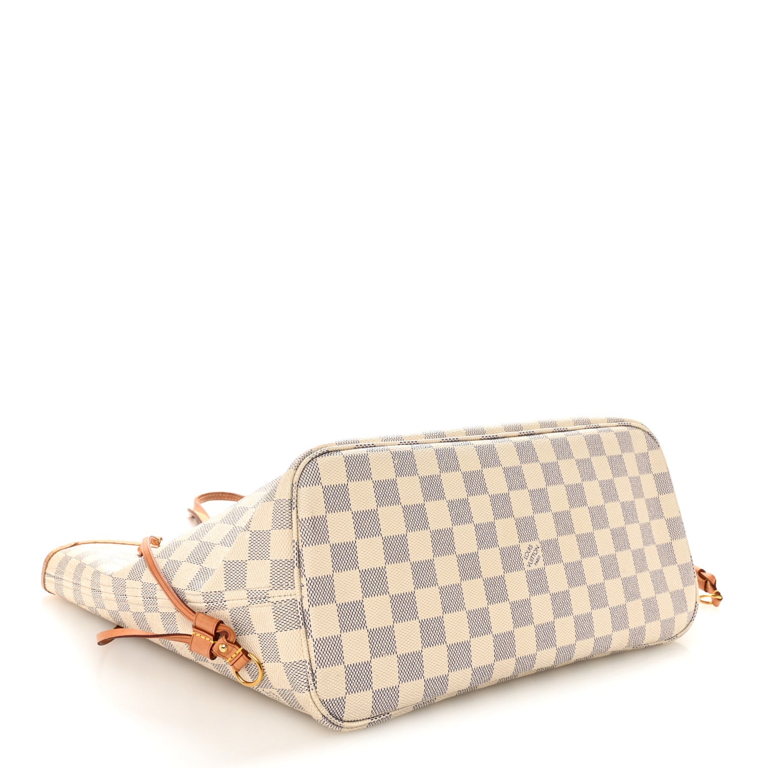 Damier Azur Neo Neverfull MM Rose Ballerine