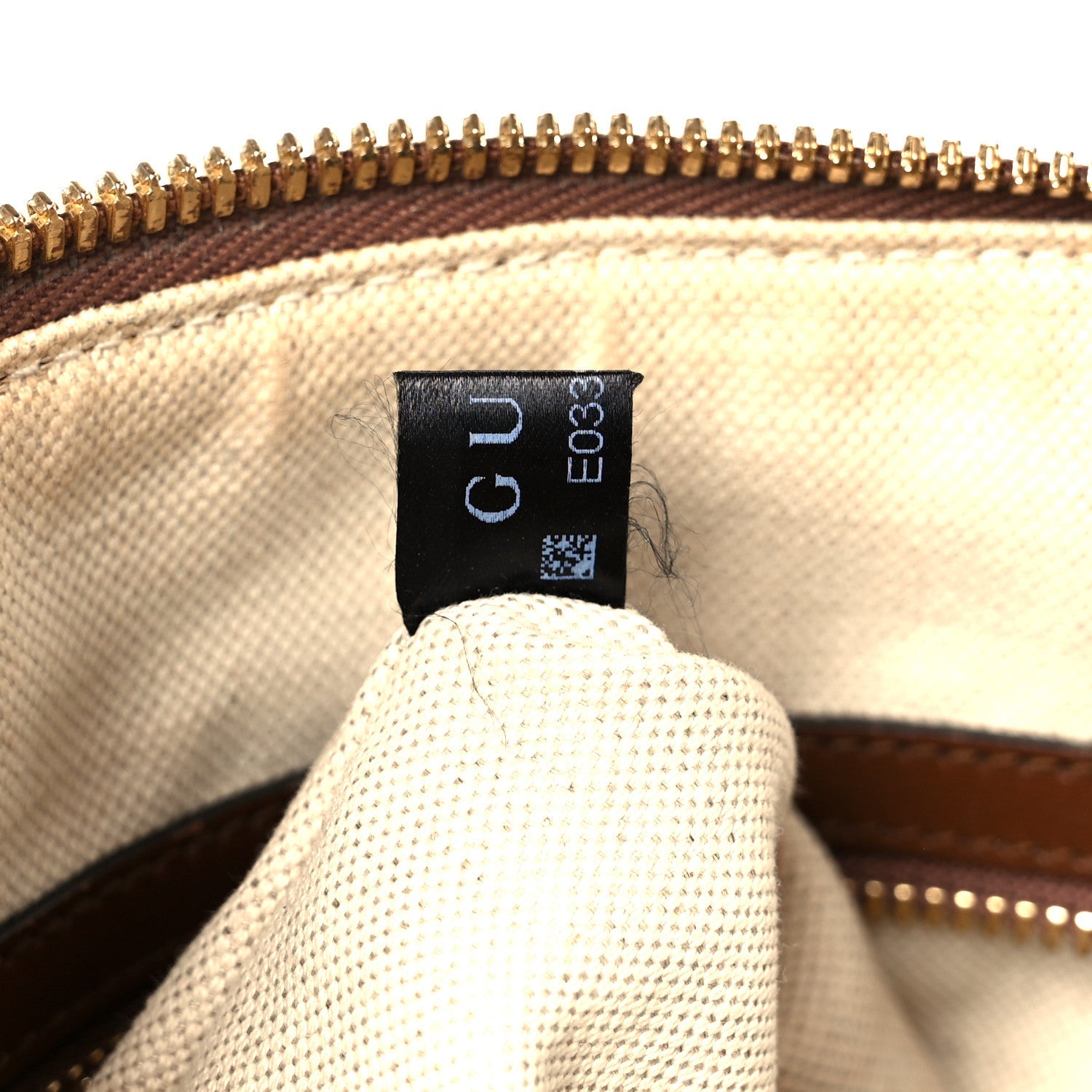 GG Supreme Monogram Azalea Calfskin Small Horsebit 1955 Top Handle Bag Beige Ebony Brown Sugar