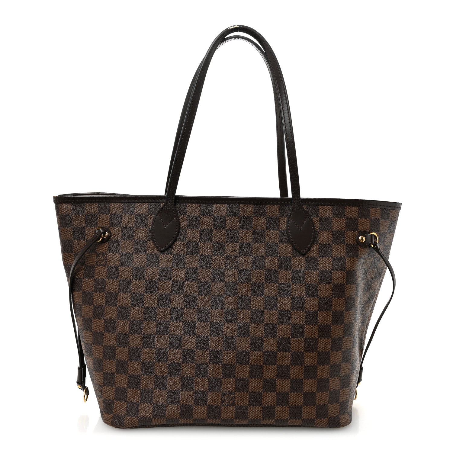 Damier Ebene Neo Neverfull MM Rose Ballerine