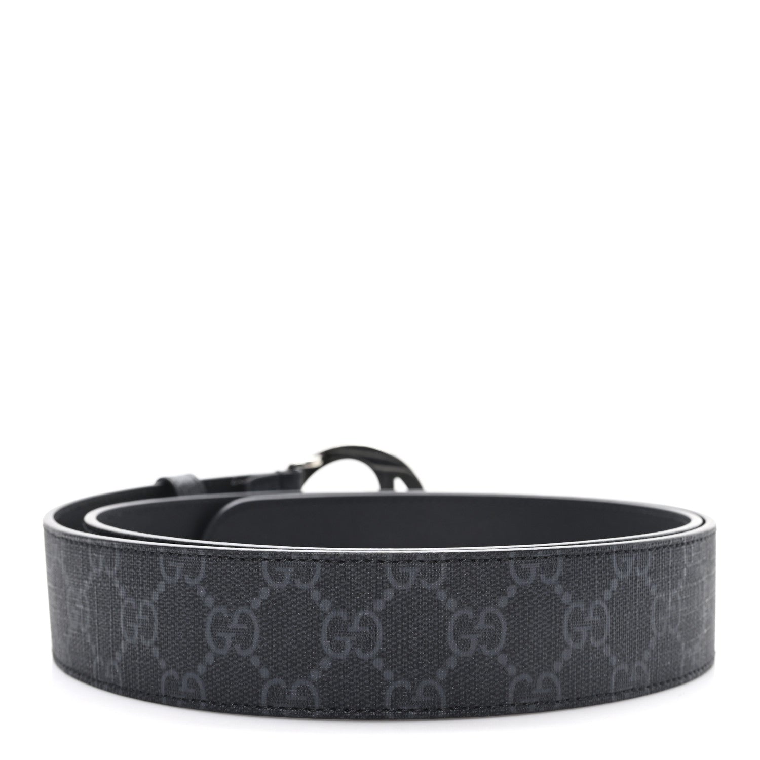 GG Supreme Monogram Blondie 40mm Belt 85 34 Black