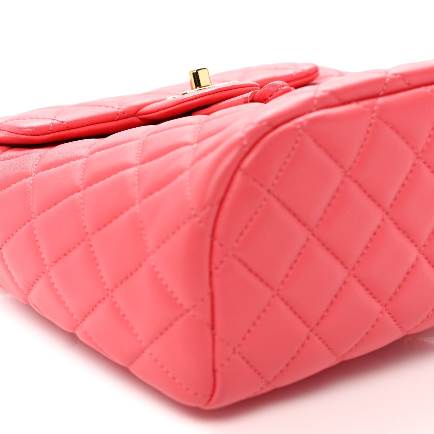 Lambskin Quilted Mini Urban Spirit Backpack Pink