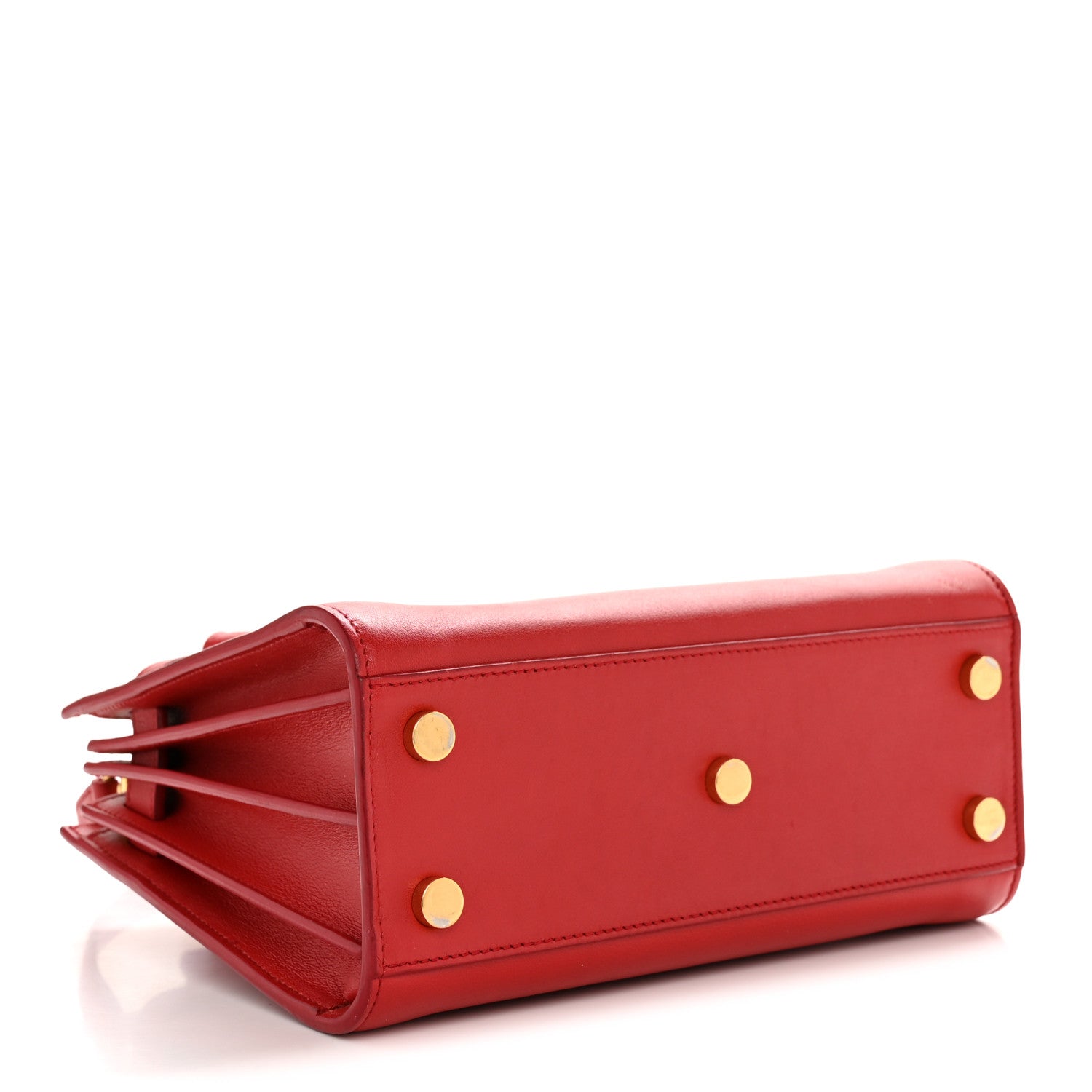 Calfskin Nano Sac De Jour Lipstick Red