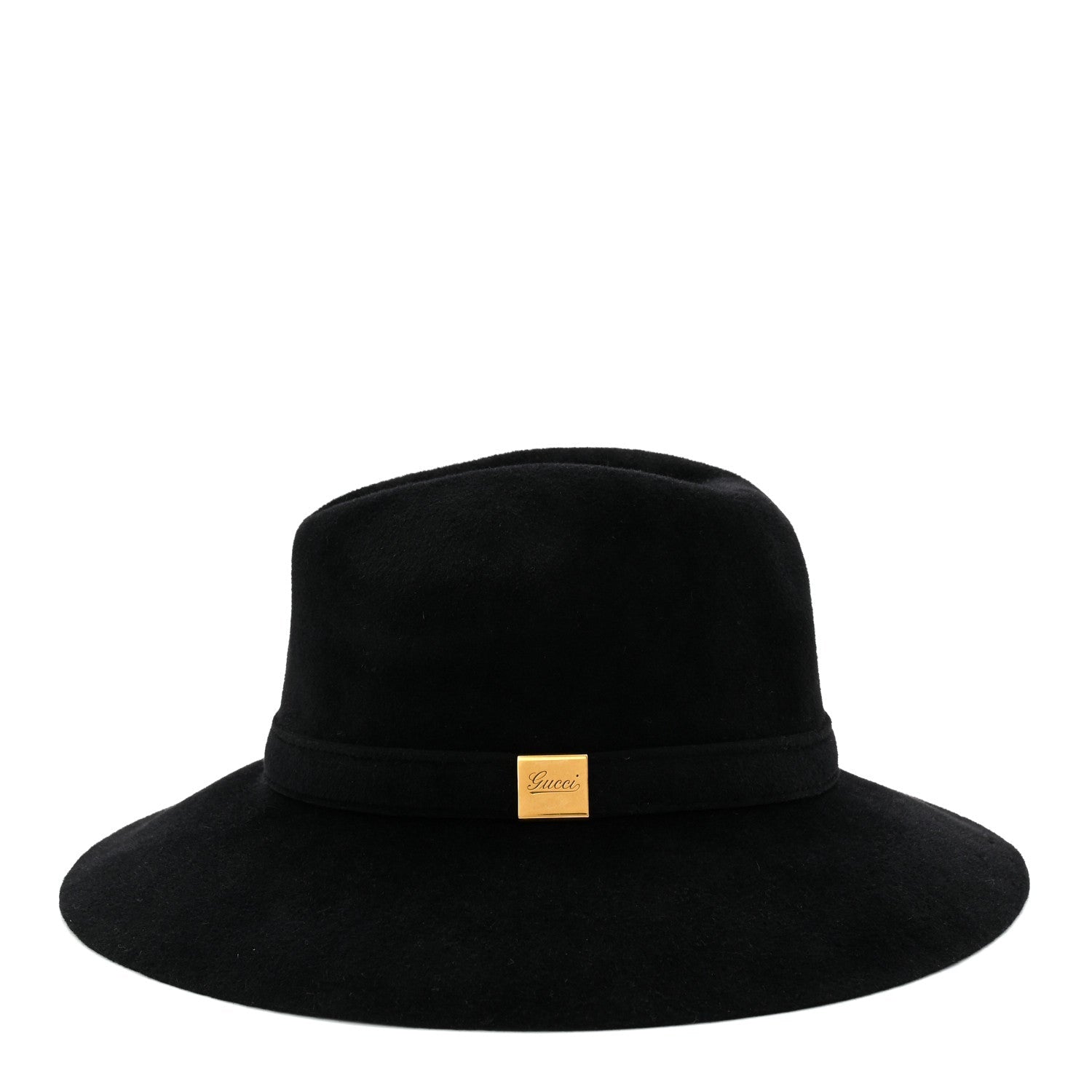 Rabbit Fur Felt Hat L Black