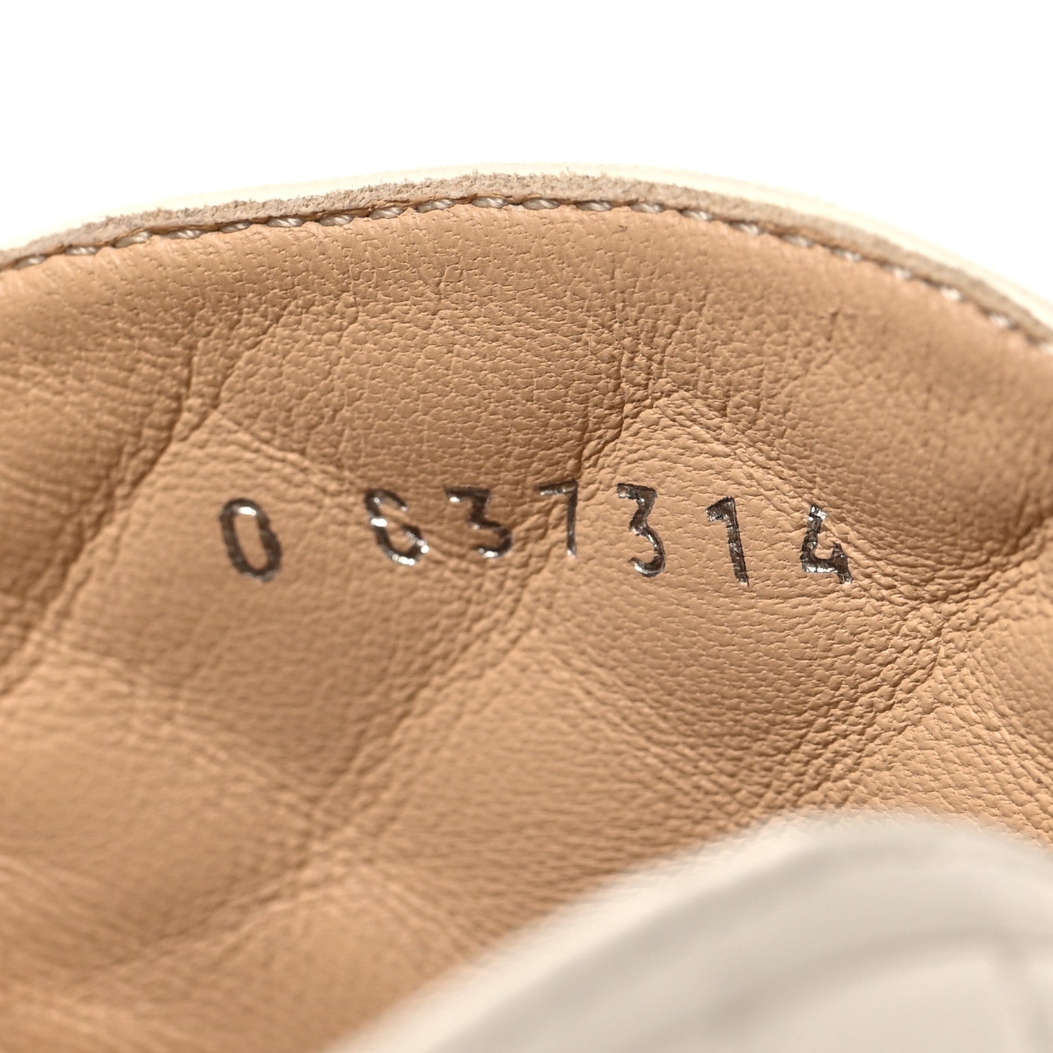 Lambskin Quilted Chain CC Mules 38 White