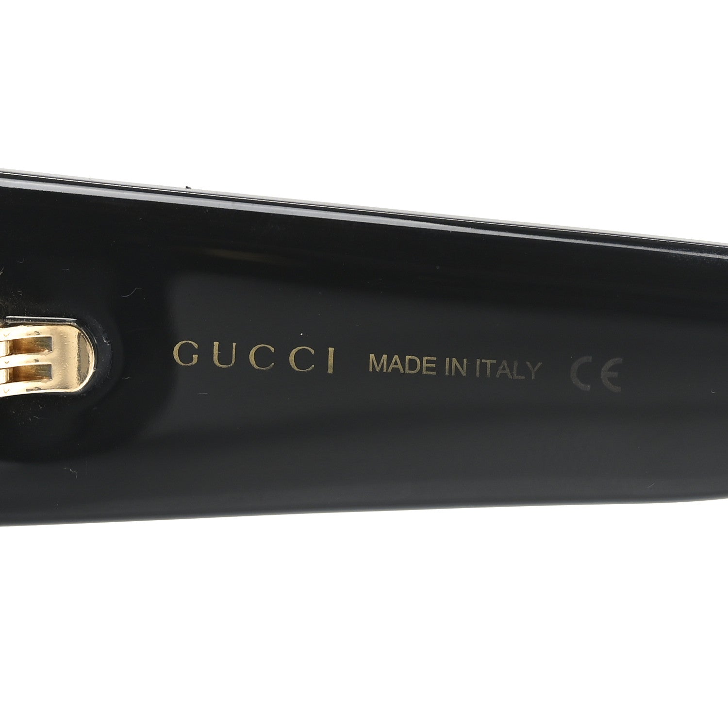 Acetate Square Frame Sunglasses GG0053S Black