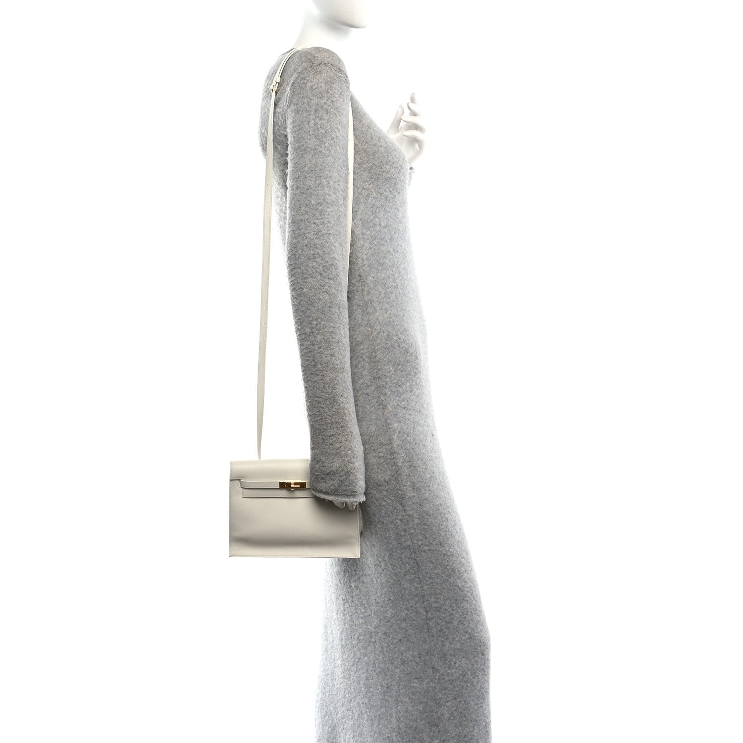 Evercolor Kelly Danse II Belt Bag White