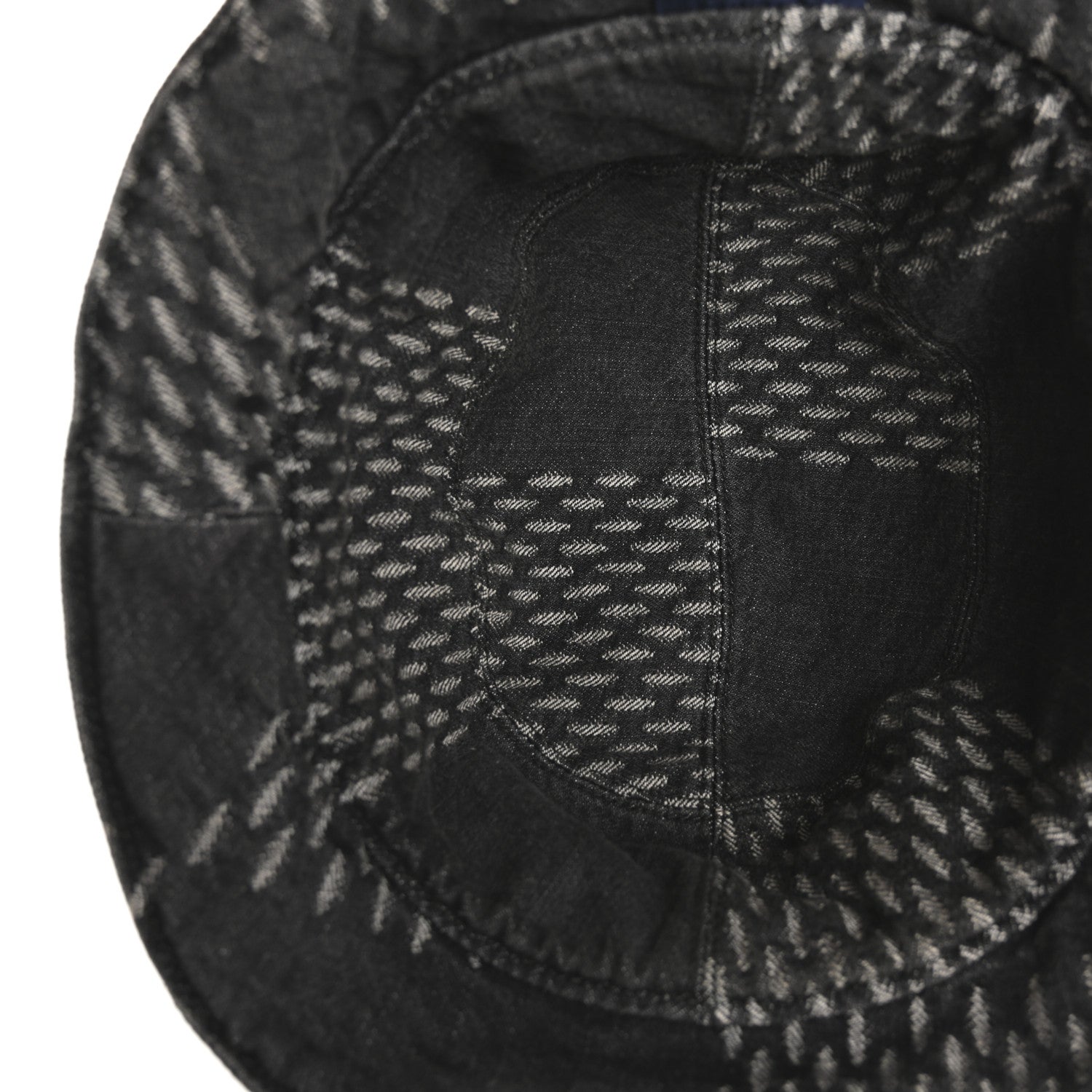 x NIGO Monogram Giant Denim Giant Damier Wave Sun Hat 60 Gray
