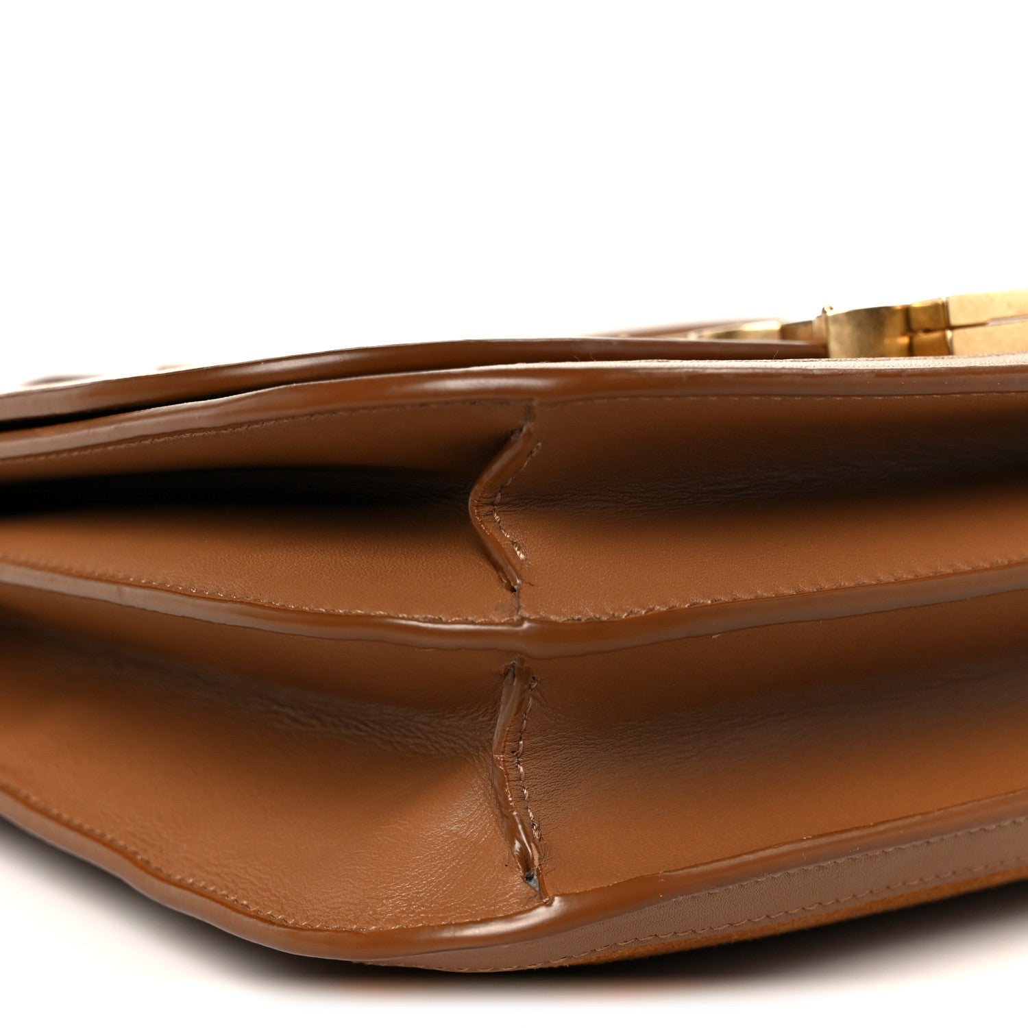 Suede Smooth Calfskin Monogram Medium Solferino Soft Satchel Cinnamon