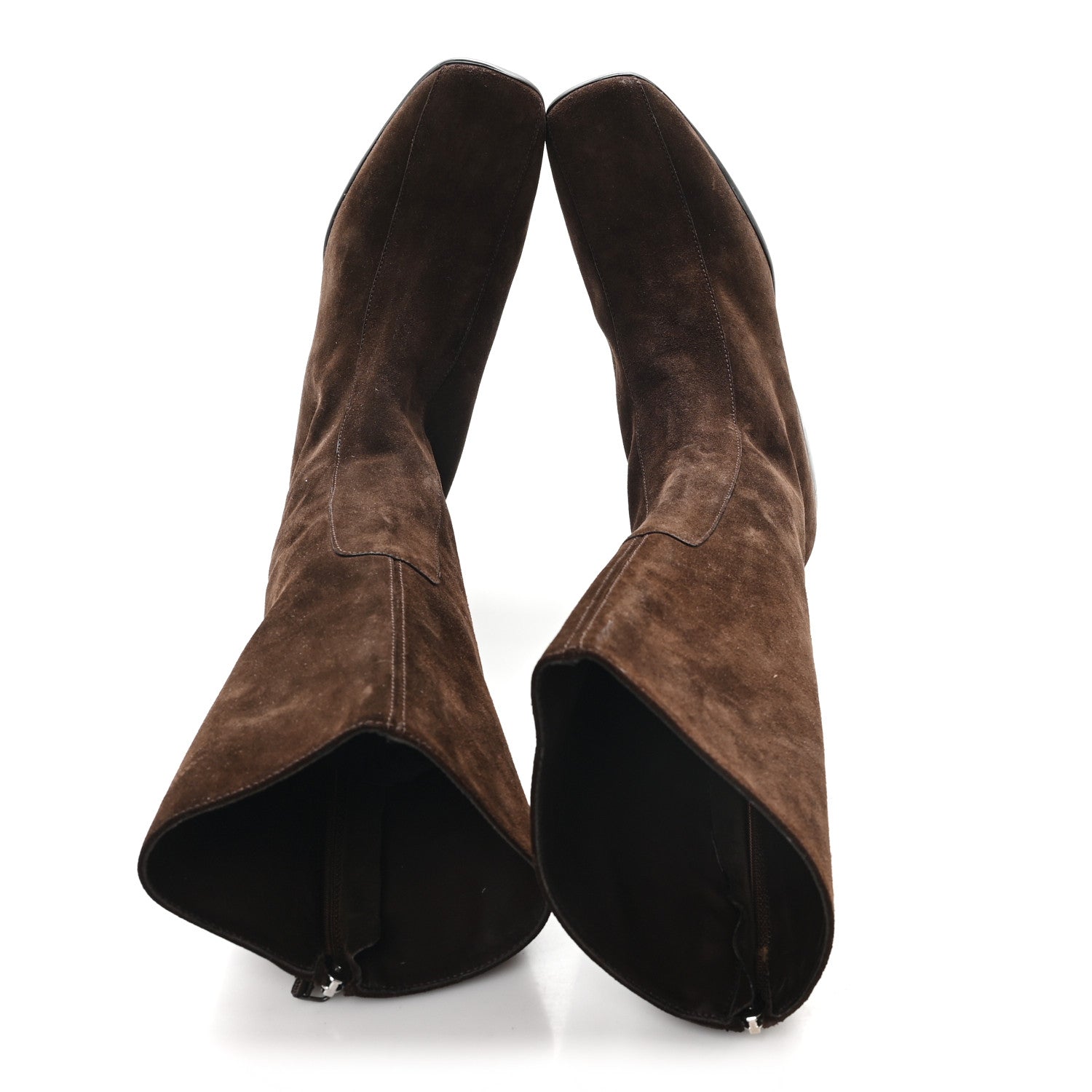 Suede Boots 36.5 Brown