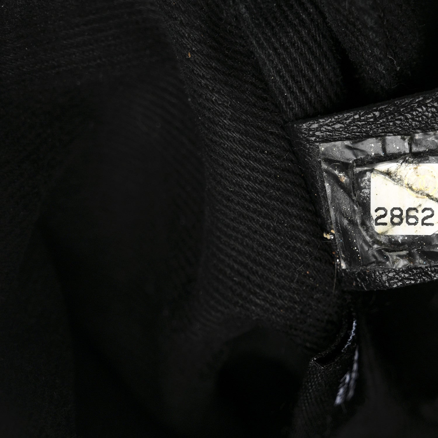 Grained Calfskin Quilted Waist Belt Bag Black
