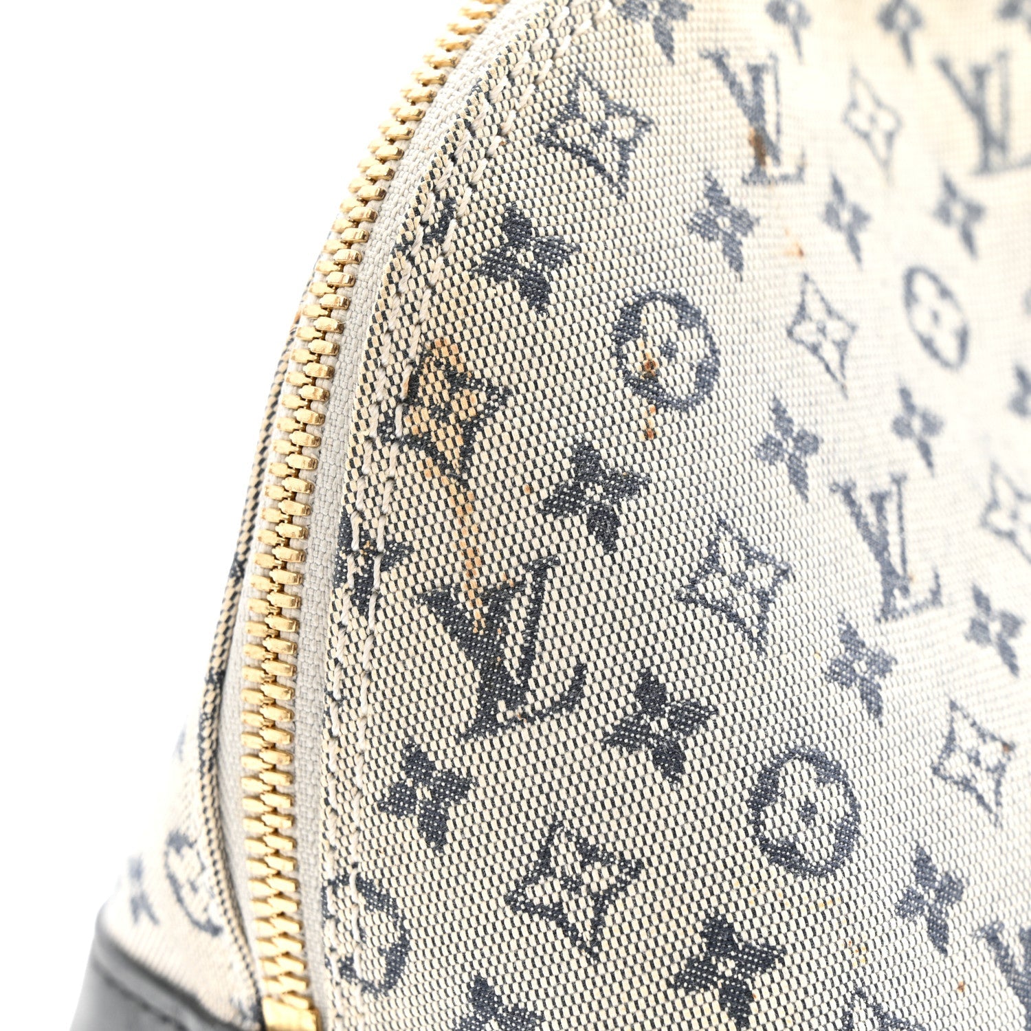 Mini Monogram Alma Long Blue