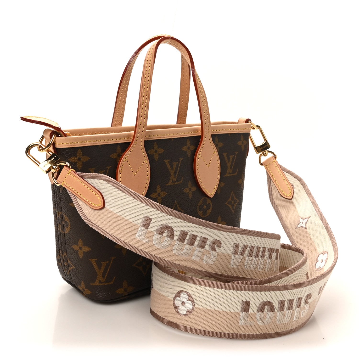 Monogram Neverfull BB Beige
