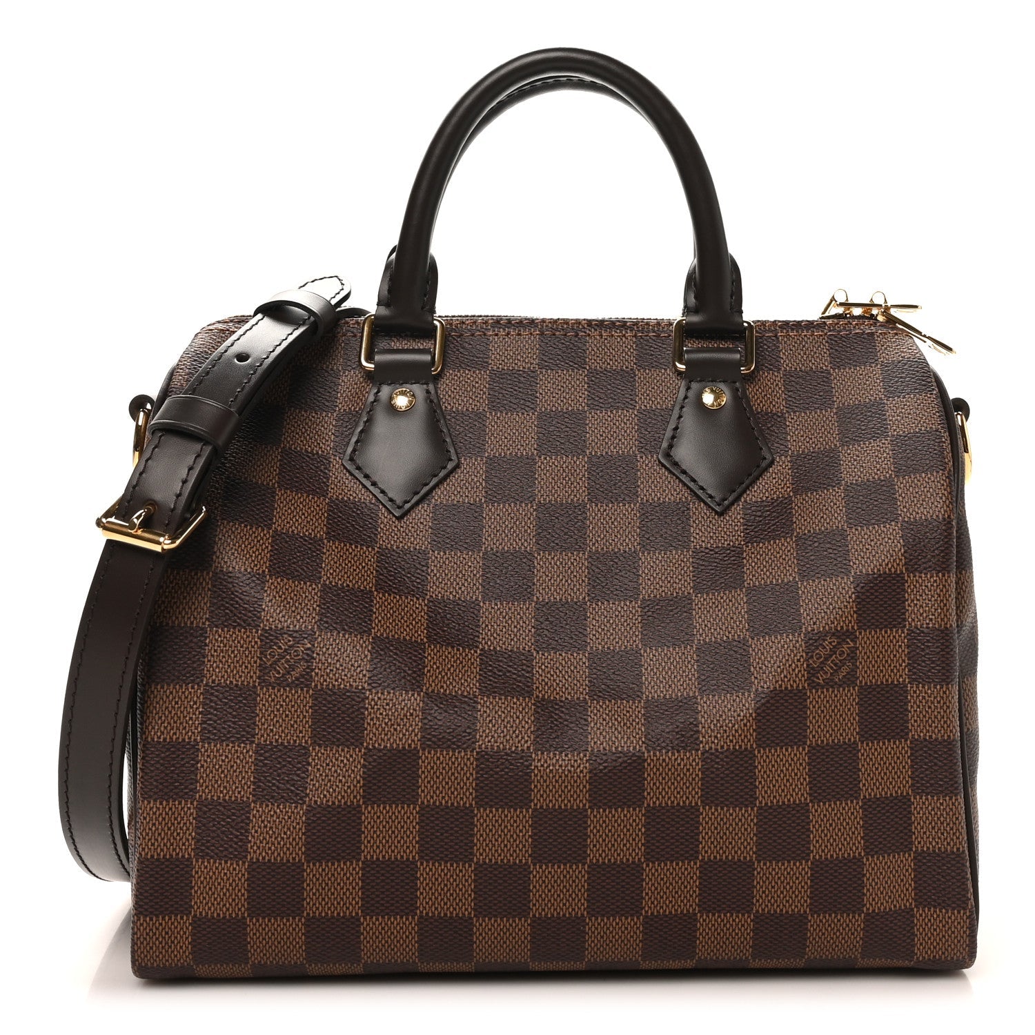Damier Ebene Speedy Bandouliere 25