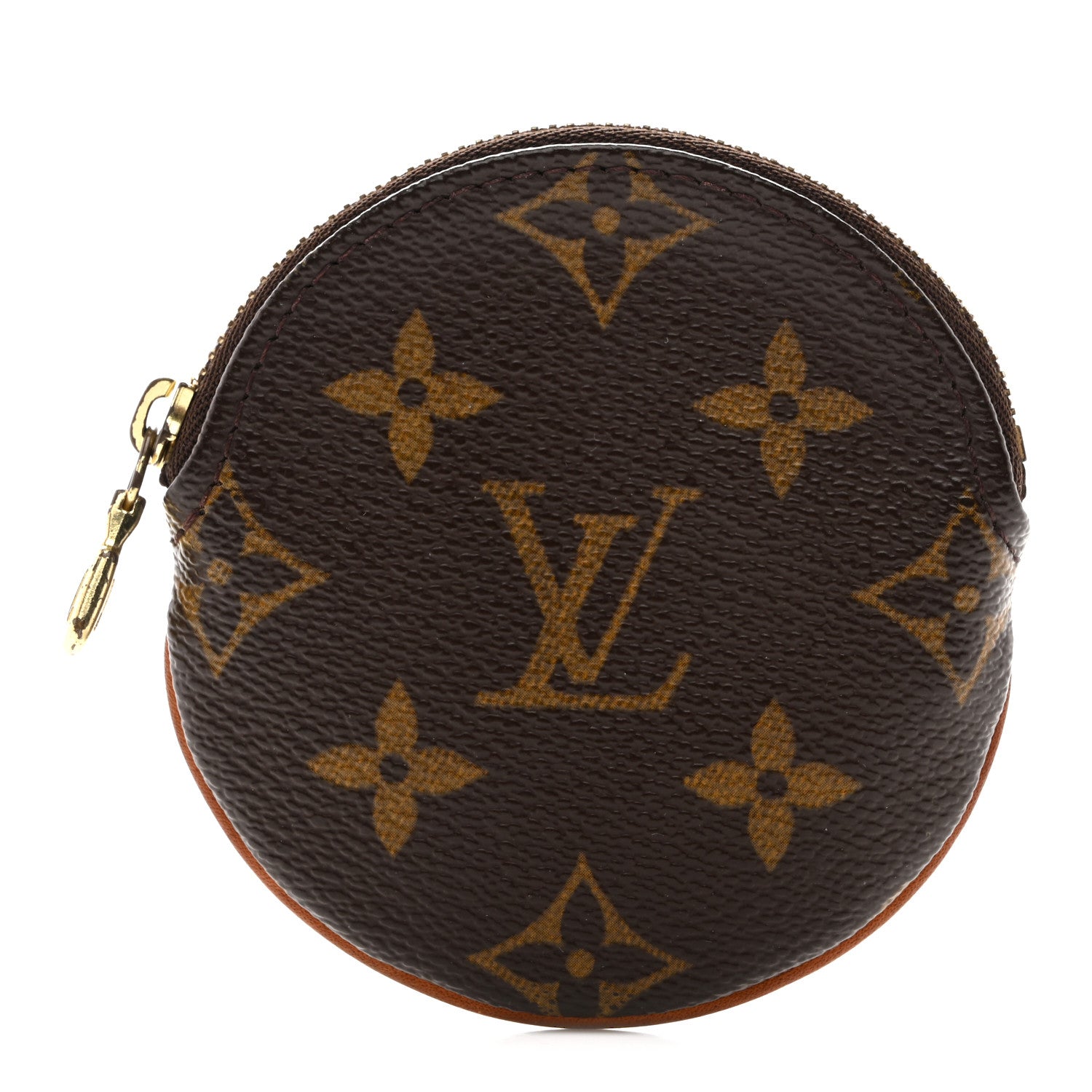Monogram Round Coin Purse