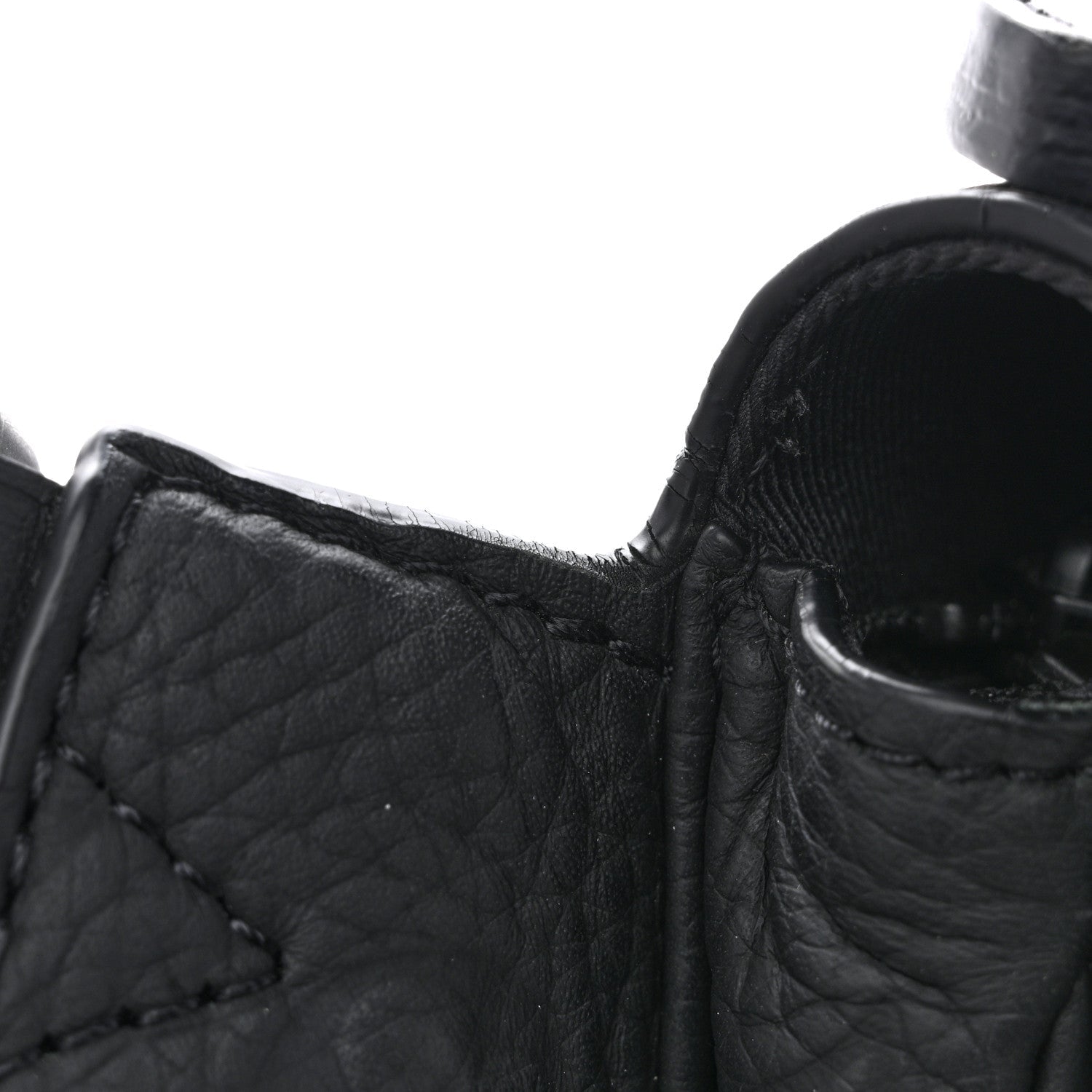Taurillon Monogram S Lock Sling Bag Black