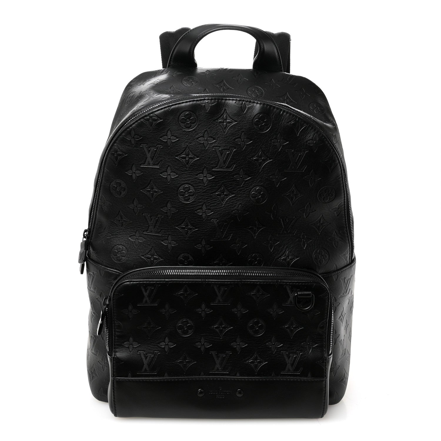Calfskin Monogram Shadow Racer Backpack Black