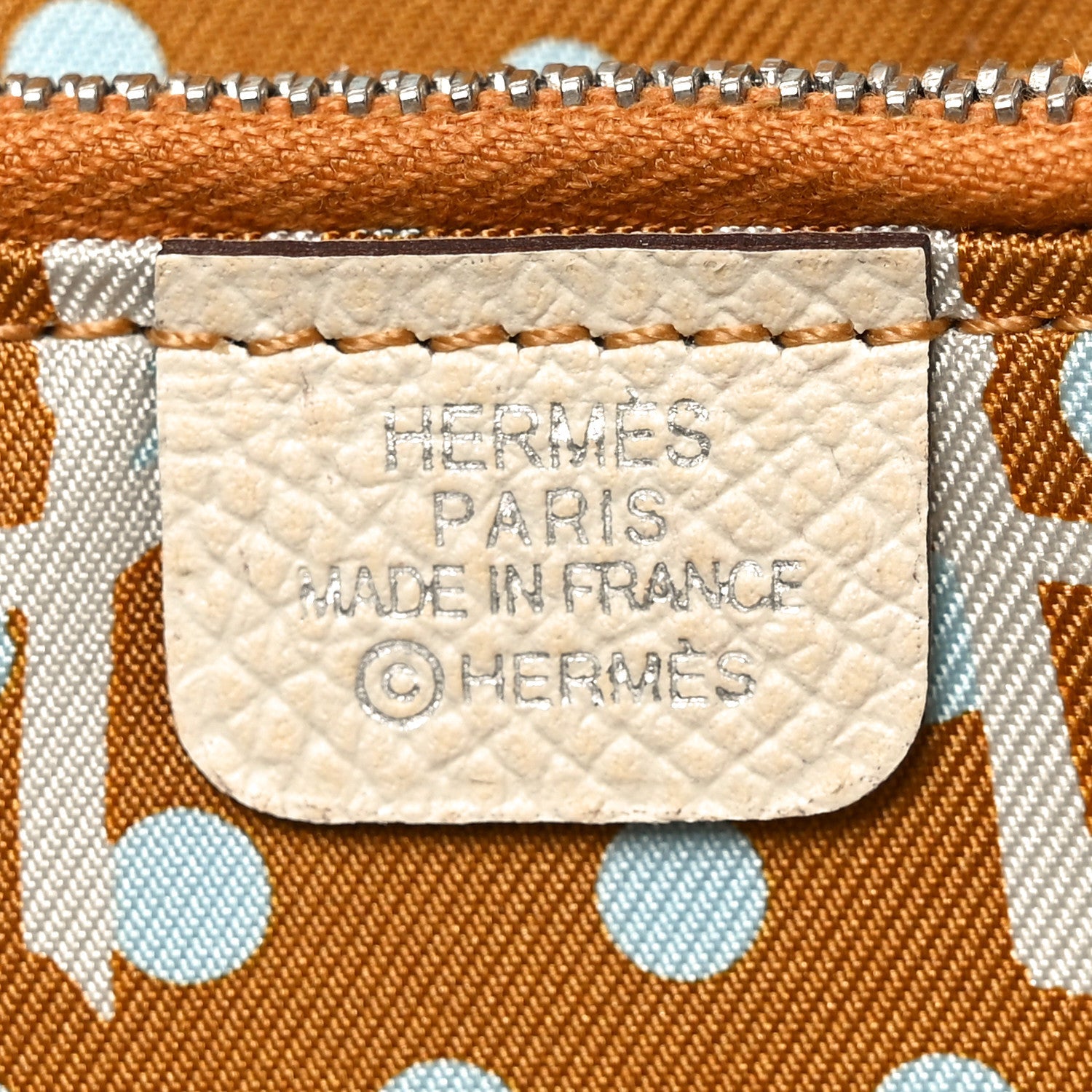 Epsom Silk'In Wallet Craie