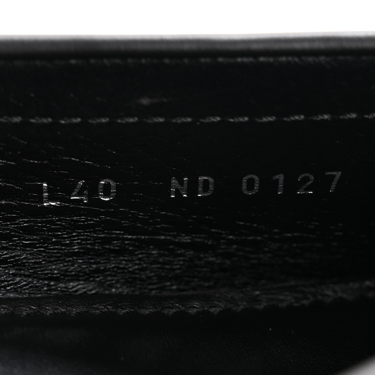 Calfskin Dauphine Loafers 40 Black