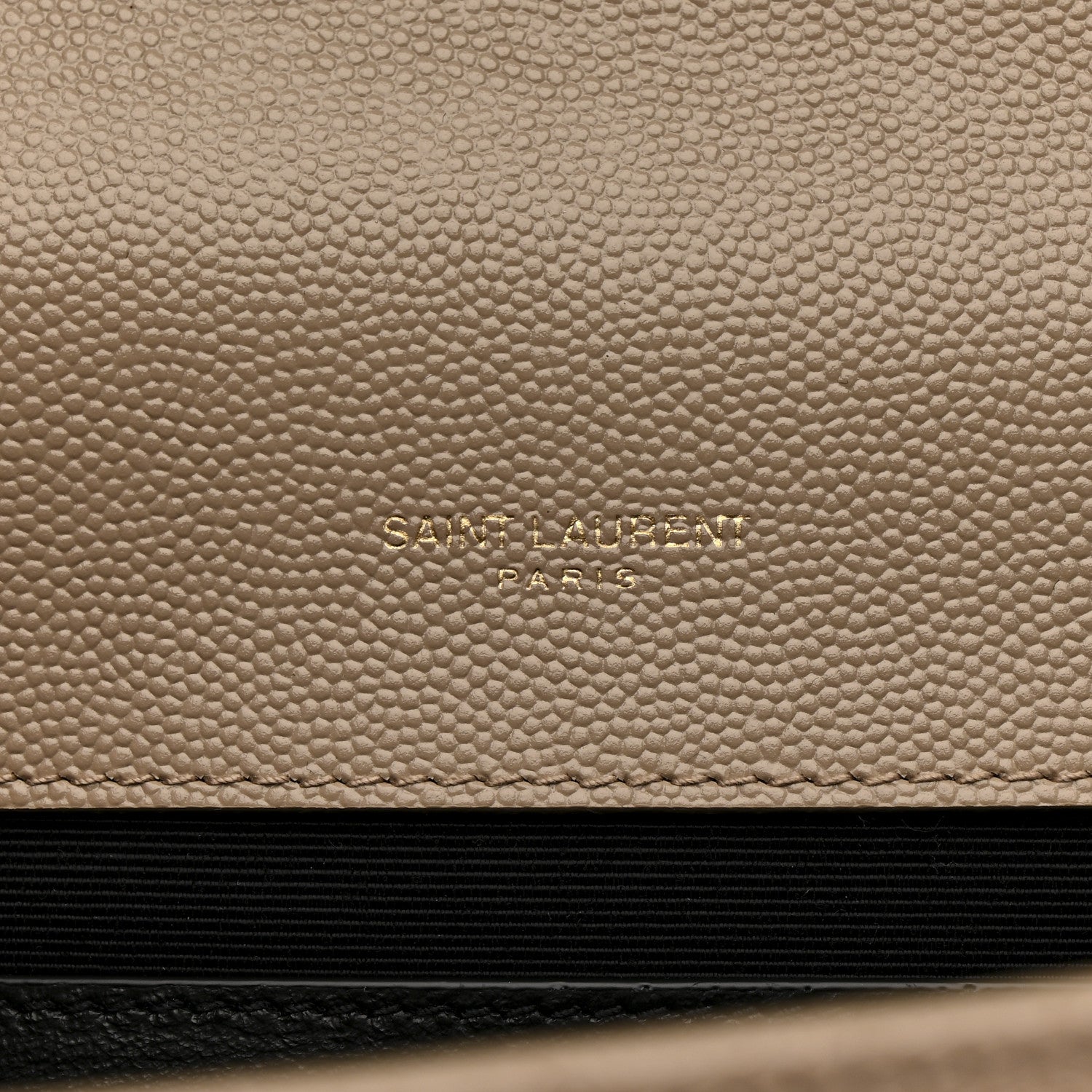Grain De Poudre Textured Mixed Matelasse Medium Triquilt Monogram Satchel Dark Beige