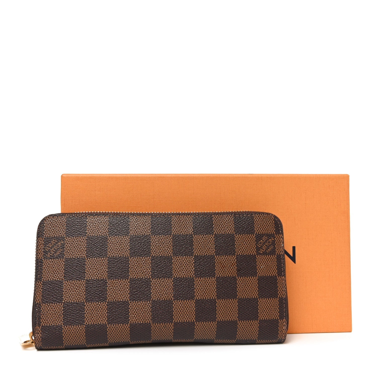 Damier Ebene Zippy Wallet