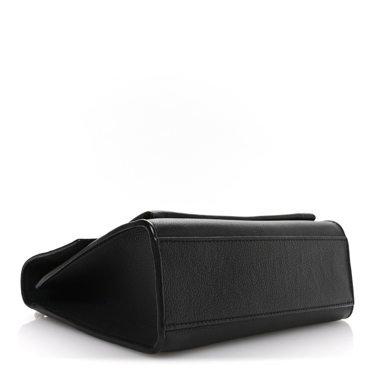 Soft Calfskin My Lockme Chain Bag BB Black