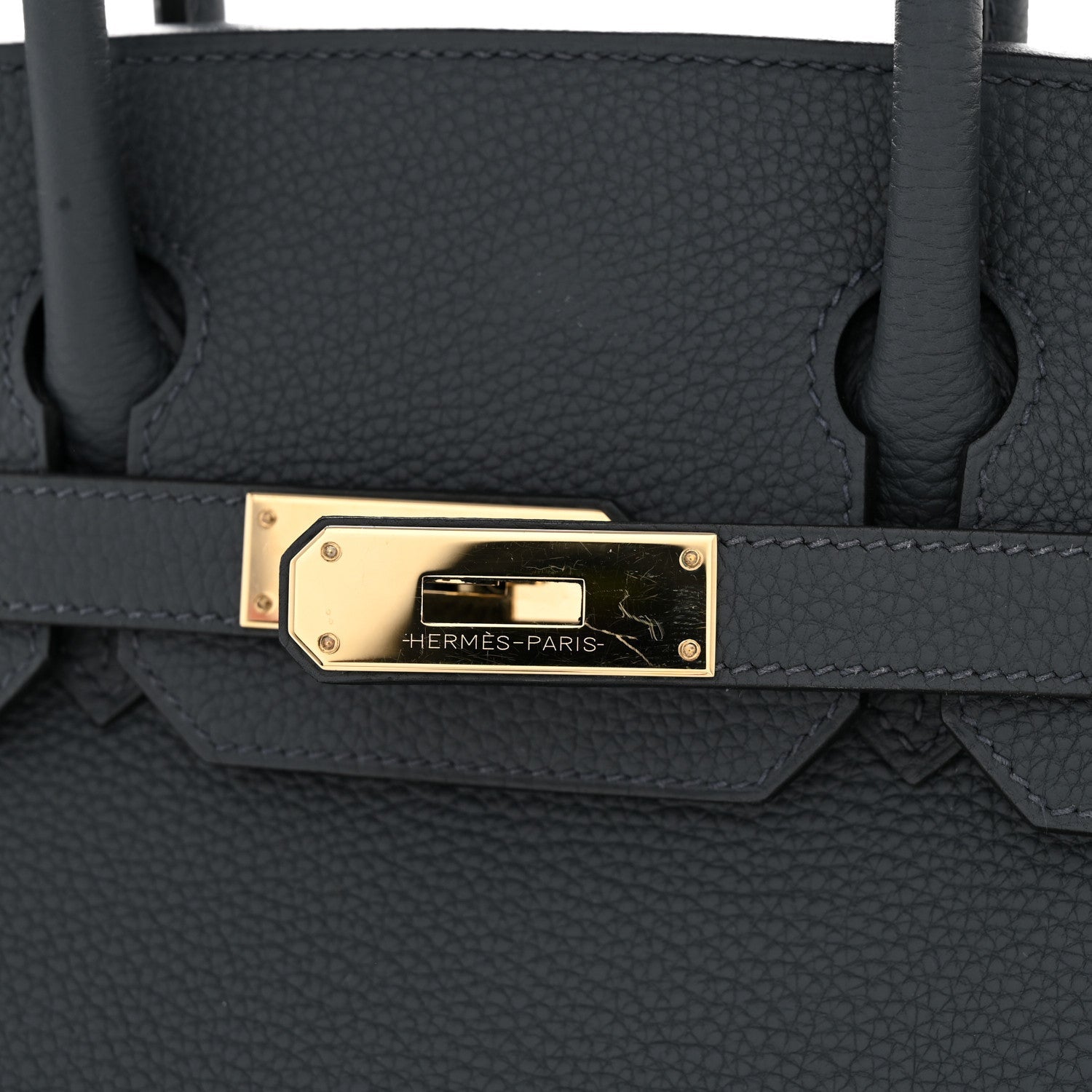 Togo Birkin 30 Gris Misty