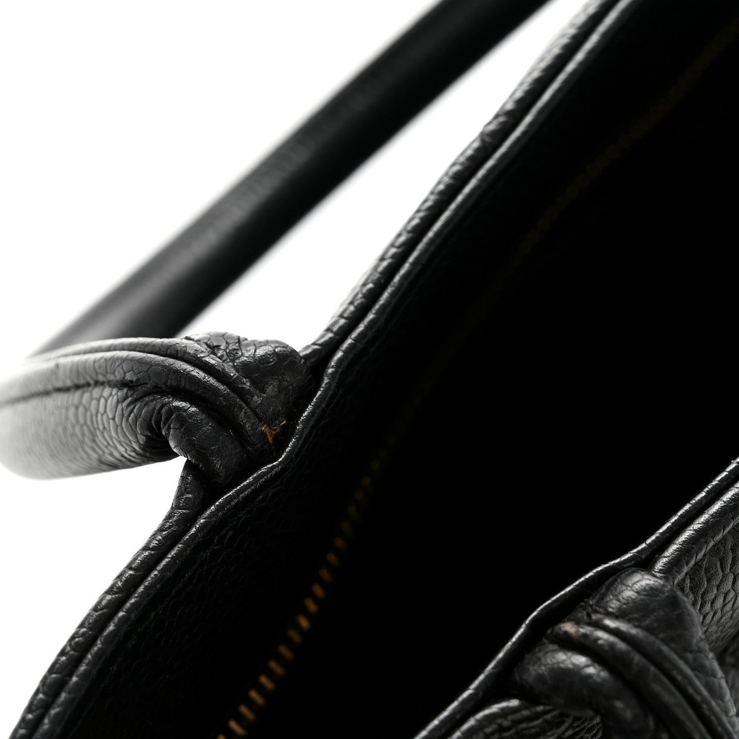 Caviar Quilted Medallion Tote Black