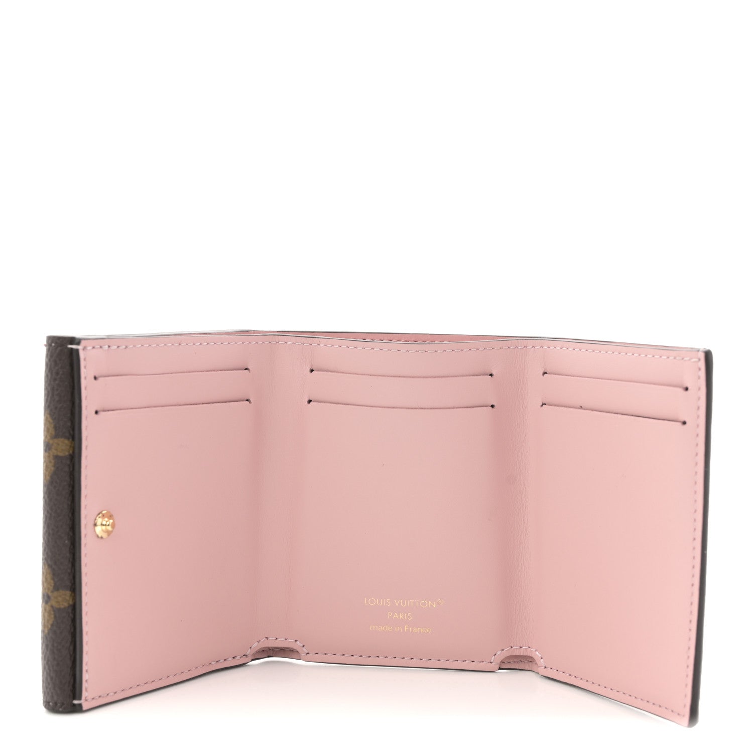 Monogram Celeste Wallet Rose Ballerine