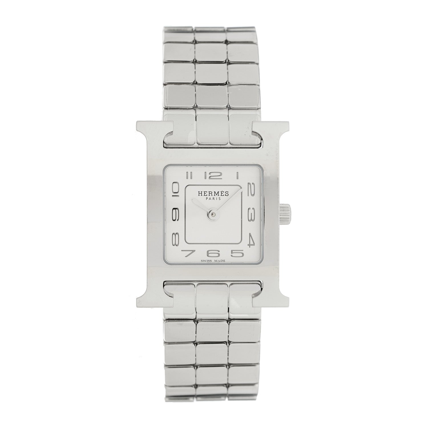 Stainless Steel 21mm Heure H Hour Quartz Watch