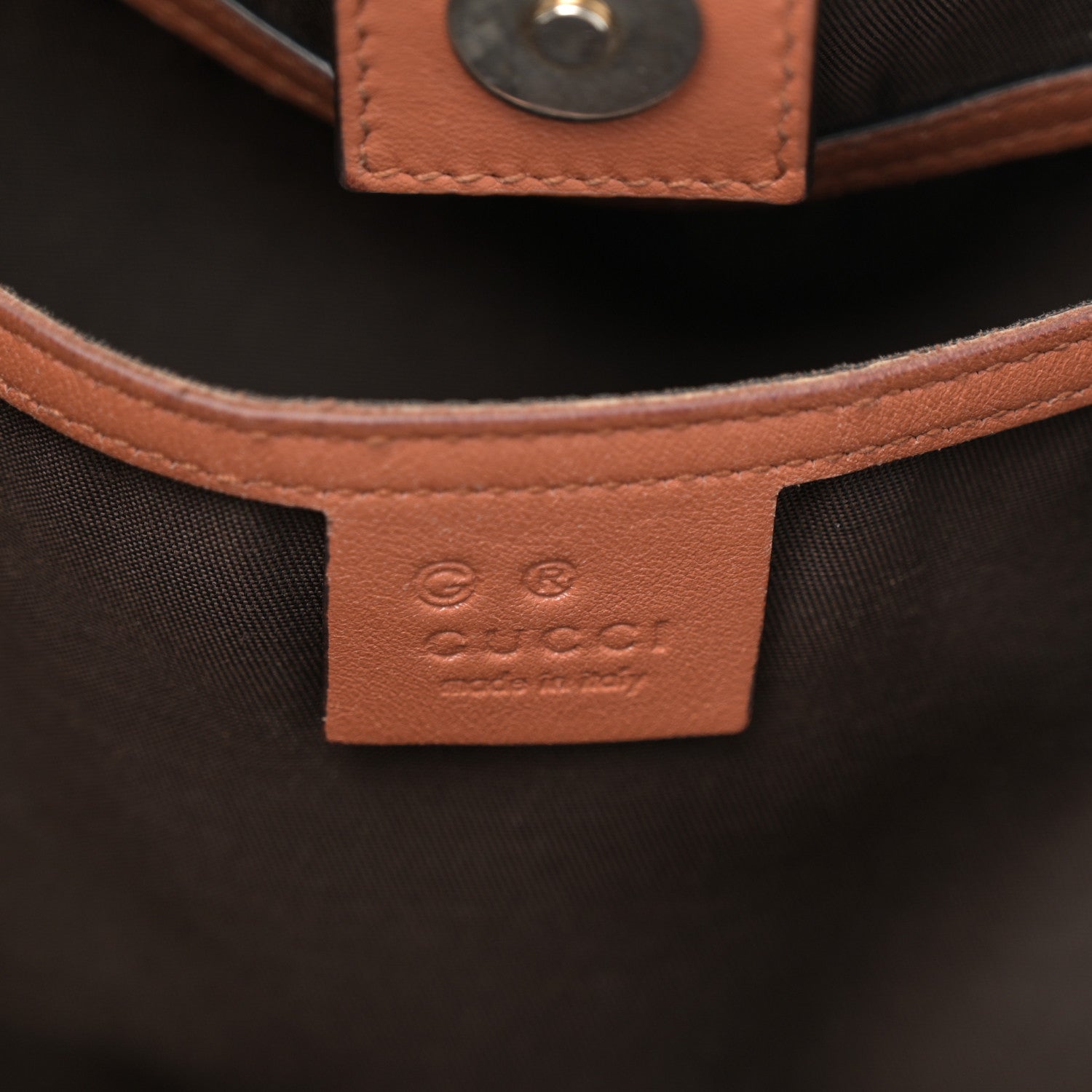 Guccissima Vitello Tender Medium Joy Tote Saffron