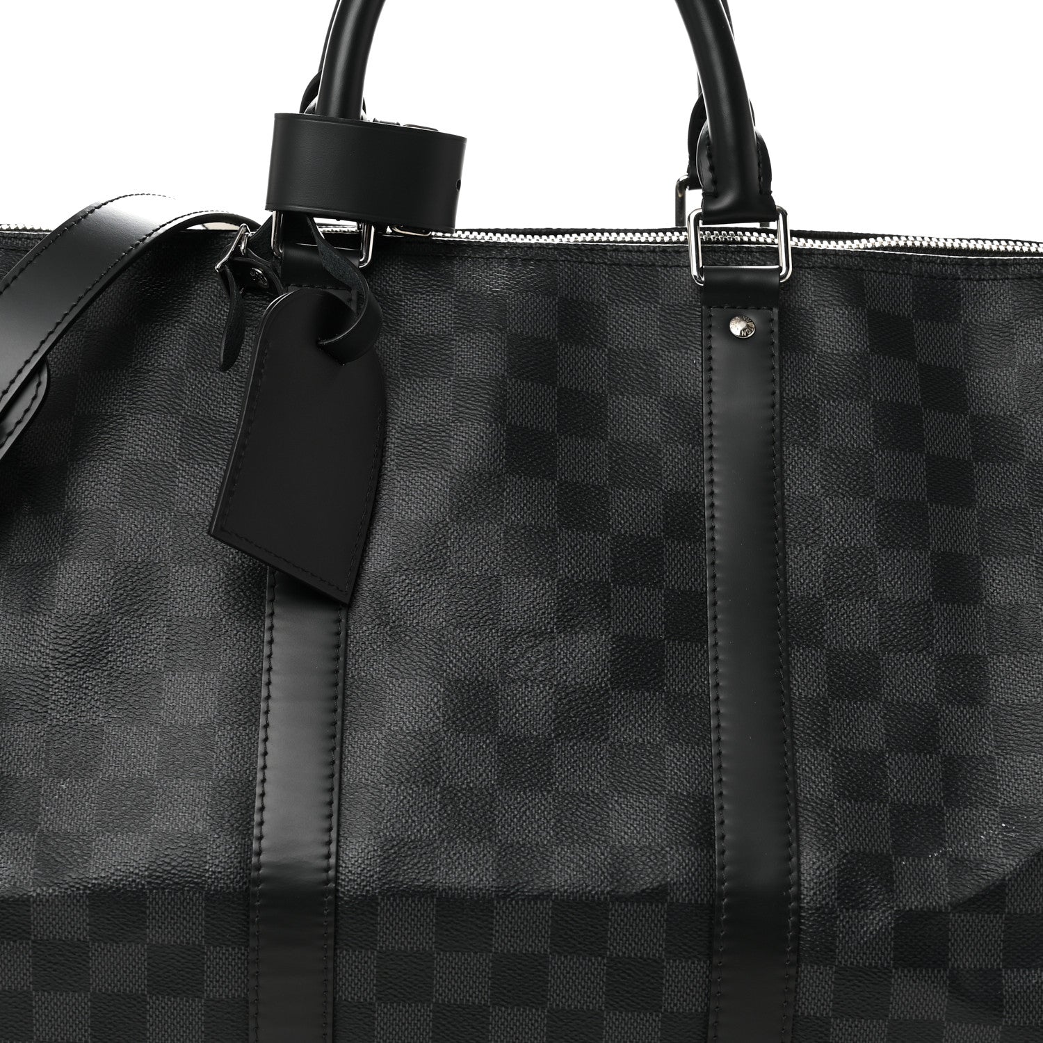 Damier Graphite Keepall Bandouliere 55