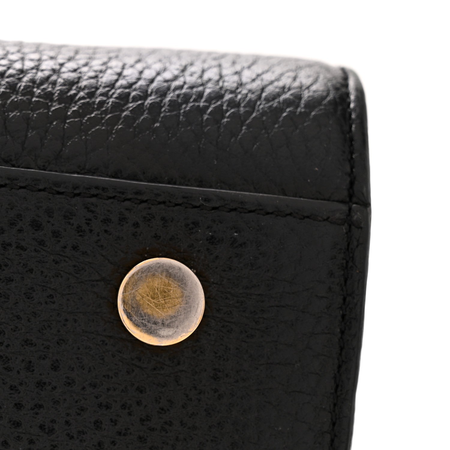 Calfskin Small Sac De Jour Black