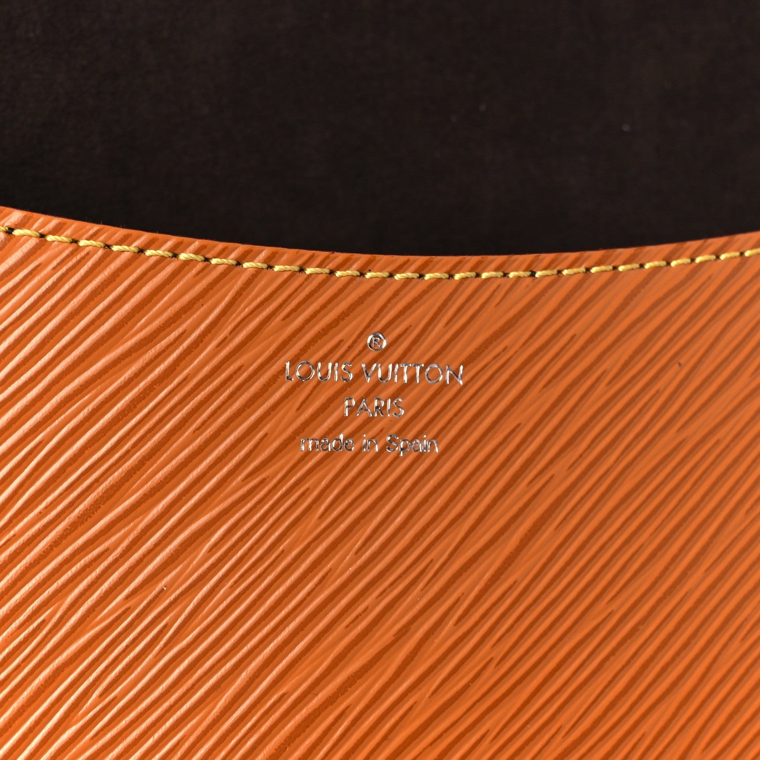 Epi Buci Crossbody Gold Honey