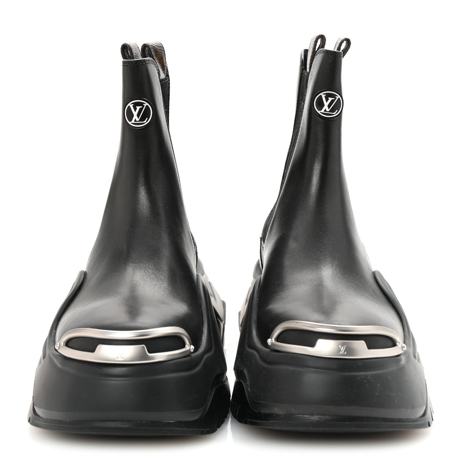 Calfskin Archlight 2.0 Block Heel Ankle Boots 38.5 Black